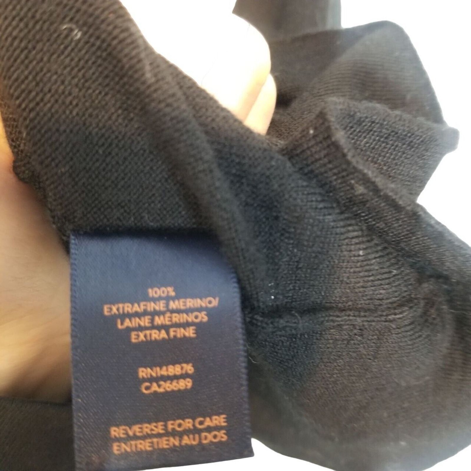 Good Man Brand Good Man Brand Mens Extrafine Merino Wool Pullover Sweater L Size US L / EU 52-54 / 3 - 6 Thumbnail