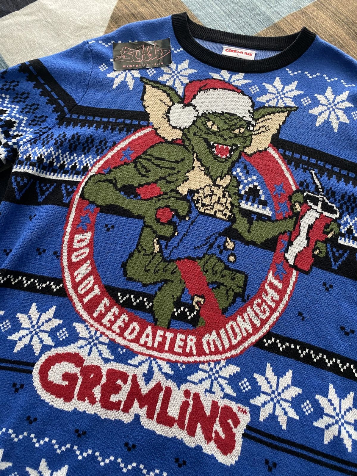 Primark Gremlins hoiday sweatshirt comedy horror men's christmast Size US L / EU 52-54 / 3 - 2 Thumbnail