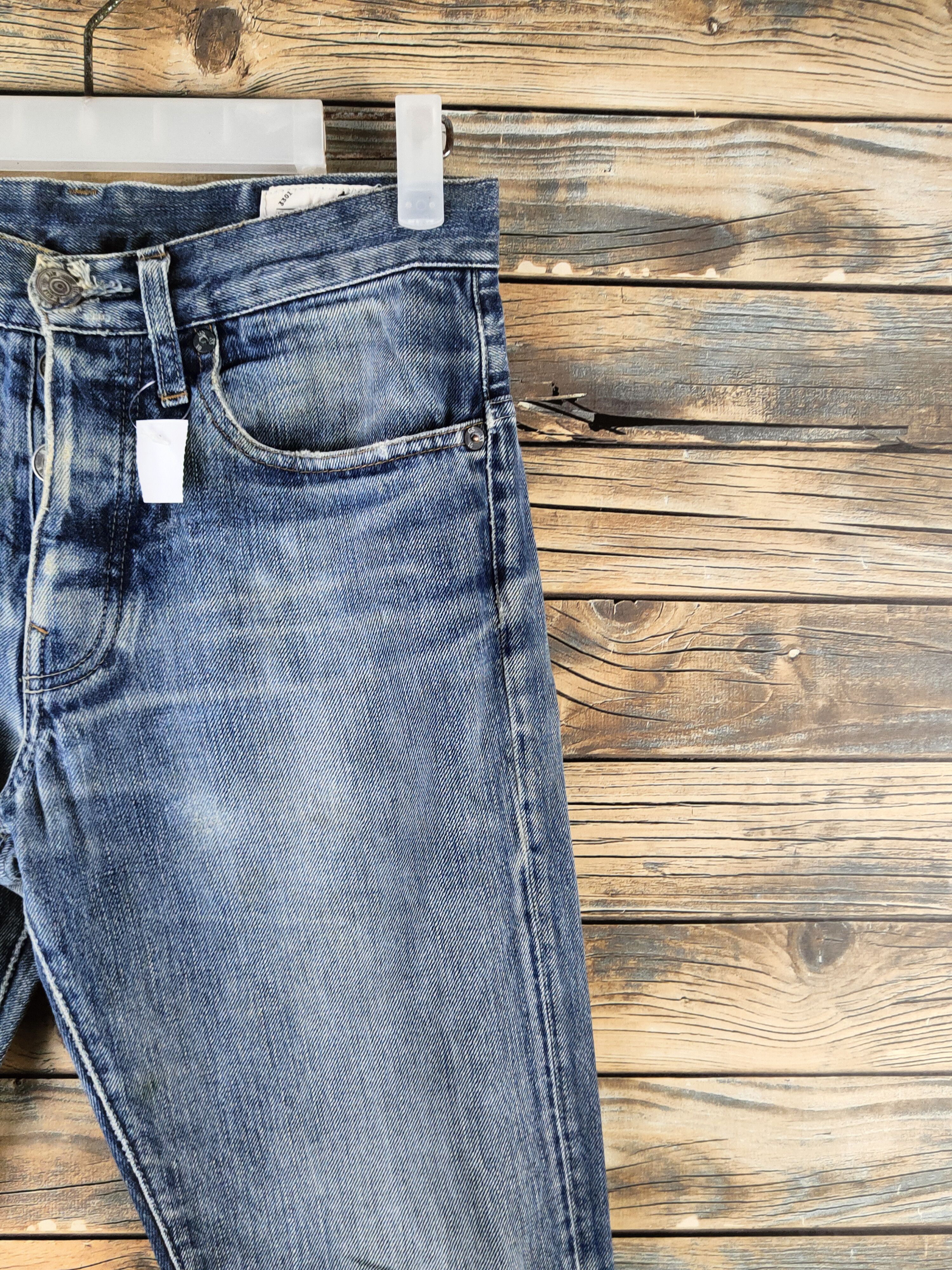 G-Star DL G-star Raw Blue Distressed Ripped Jeans #46-961 Size US 28 / EU 44 - 5 Thumbnail