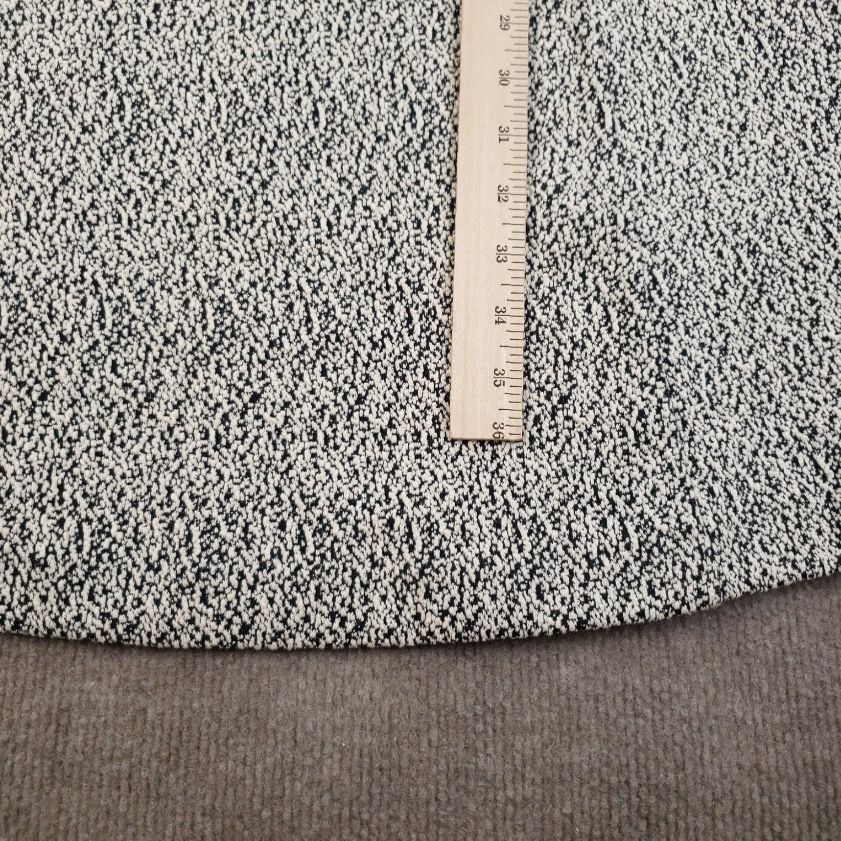 J.McLaughlin J. McLaughlin Dress Womens Large White Sleeveless Fit & Flare Casual Knee Length Cotton Polyester Spandex Geometric Pattern Size L / US 10 / IT 46 - 6 Thumbnail