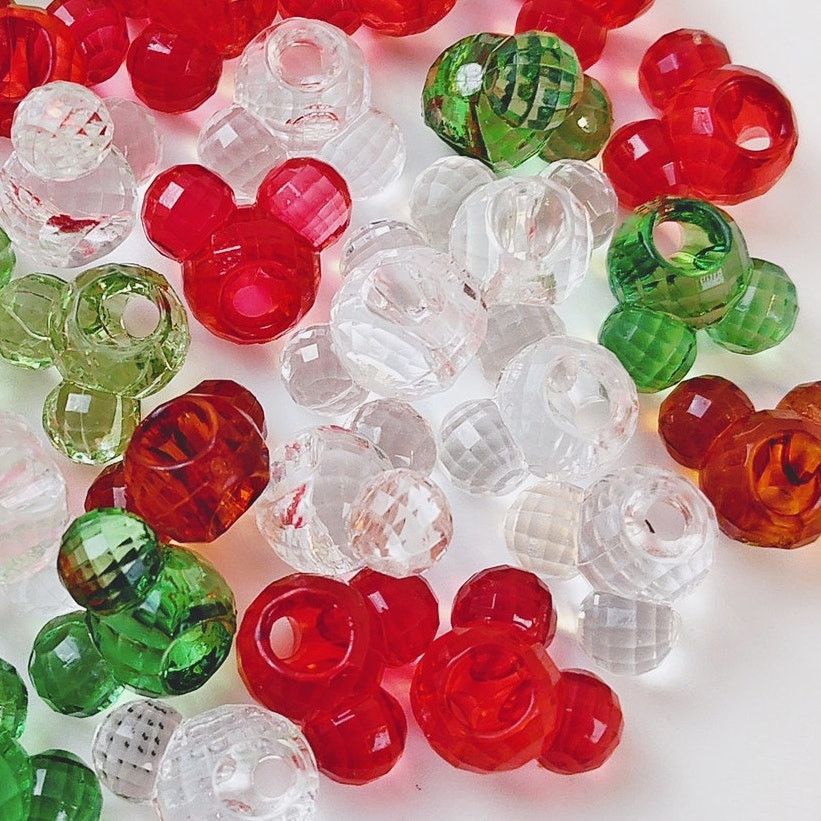 Disney Disney Mickey Mouse DIY Beads Red, Green & White Set Size ONE SIZE - 3 Thumbnail