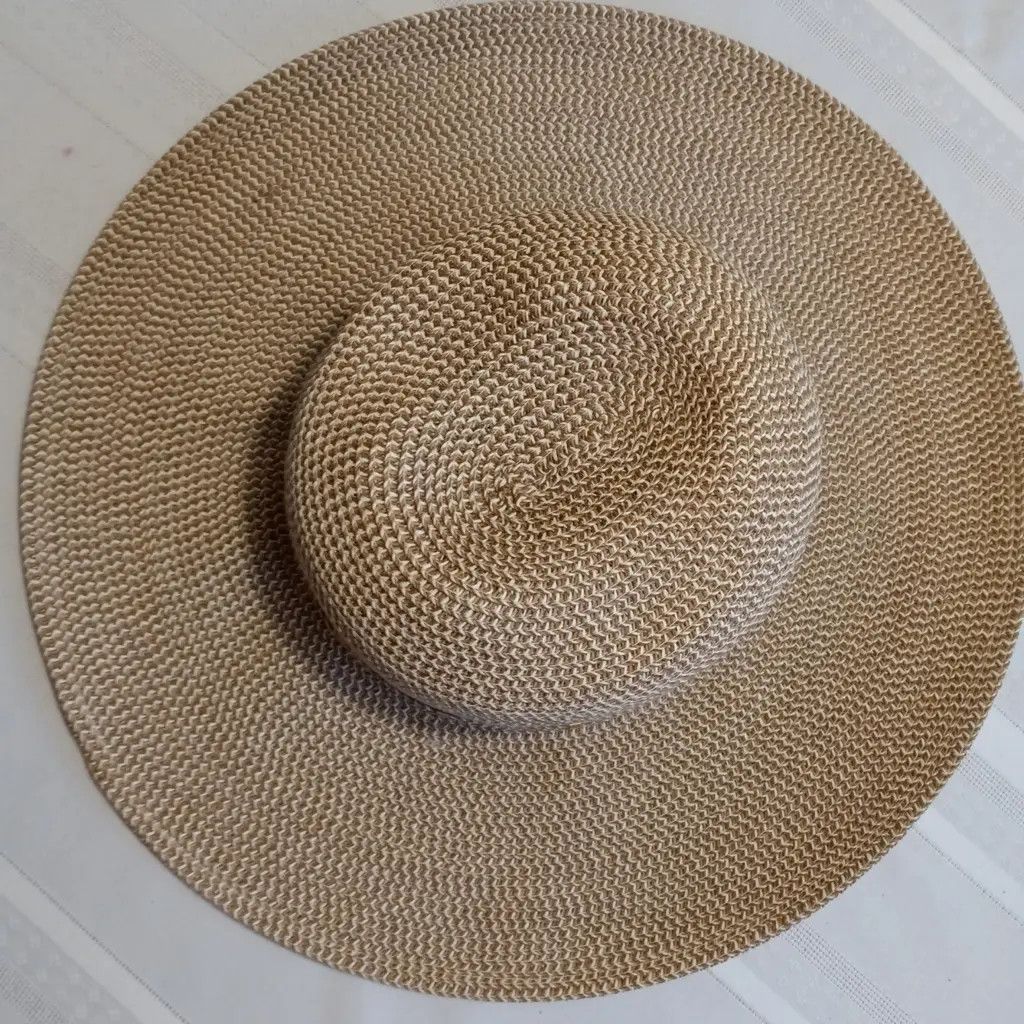 Nine West Nine West Wide Brim Straw Hat Size ONE SIZE - 3 Thumbnail