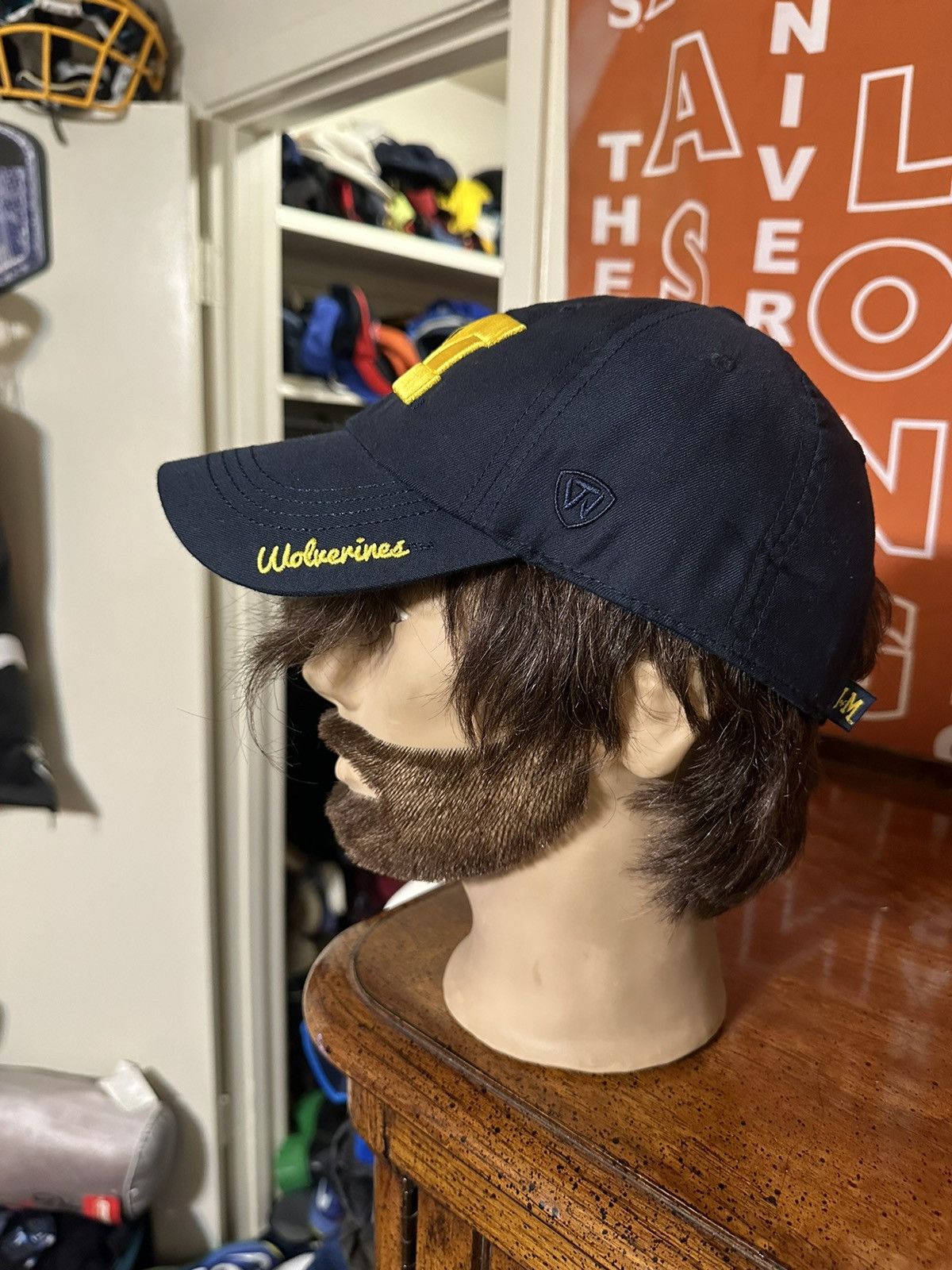 NCAA × Vintage Vintage Woman’s NCAA Michigan Wolverine hat 00s Size ONE SIZE - 6 Thumbnail