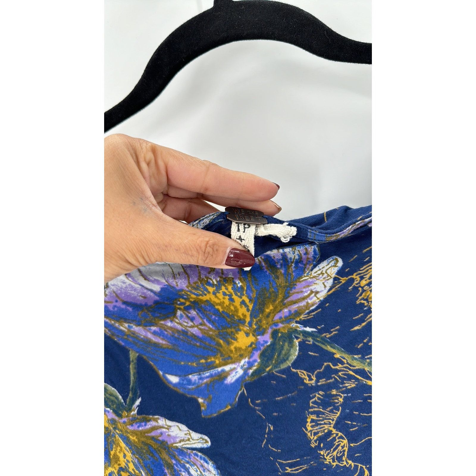Free People Free People We the Free Birds of Paradise Bell Sleeve Top Size XS / US 0-2 / IT 36-38 - 6 Thumbnail