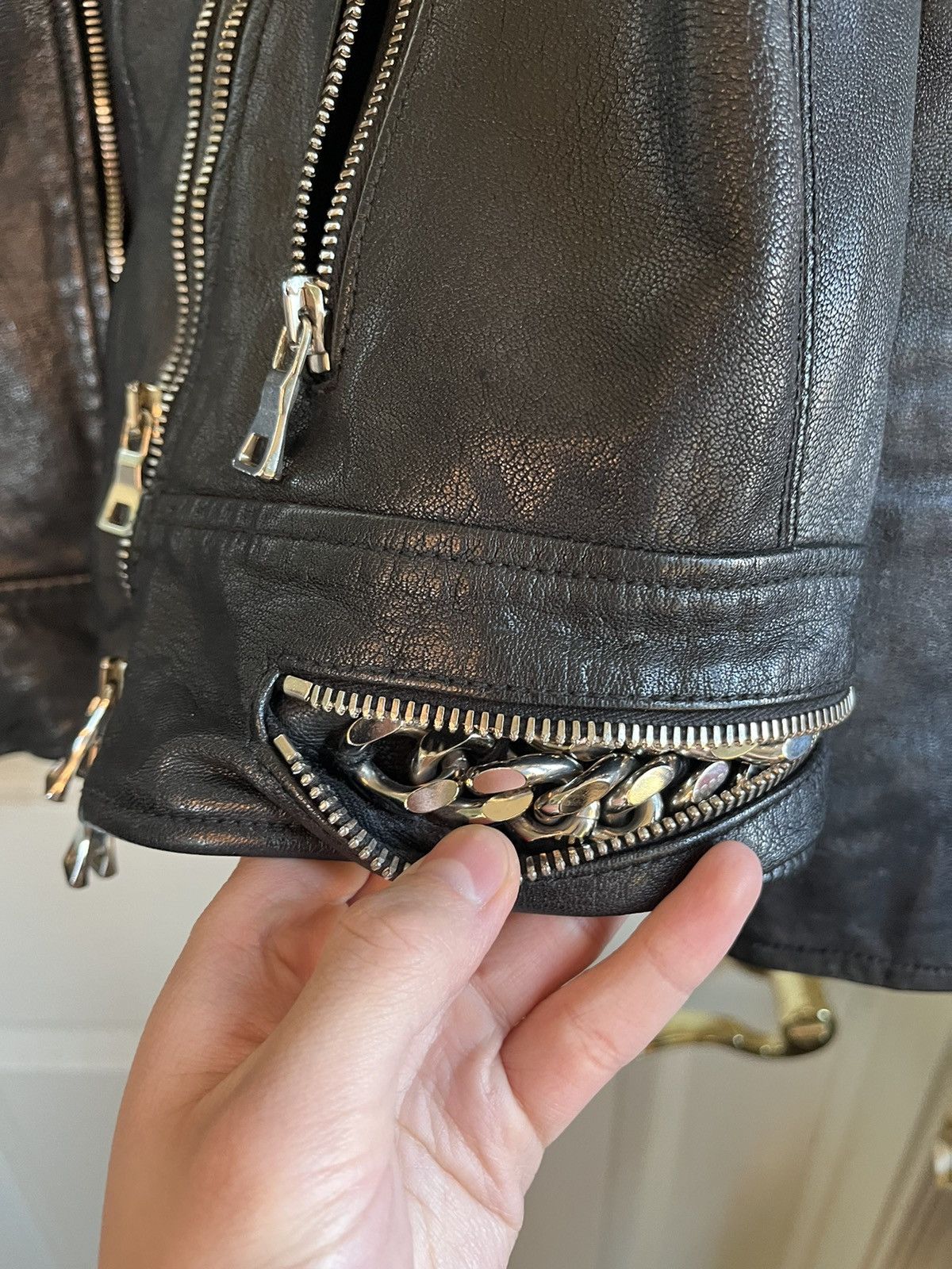 Balmain Balmain SS11 Runway Leather Jacket Size US XS / EU 42 / 0 - 5 Thumbnail