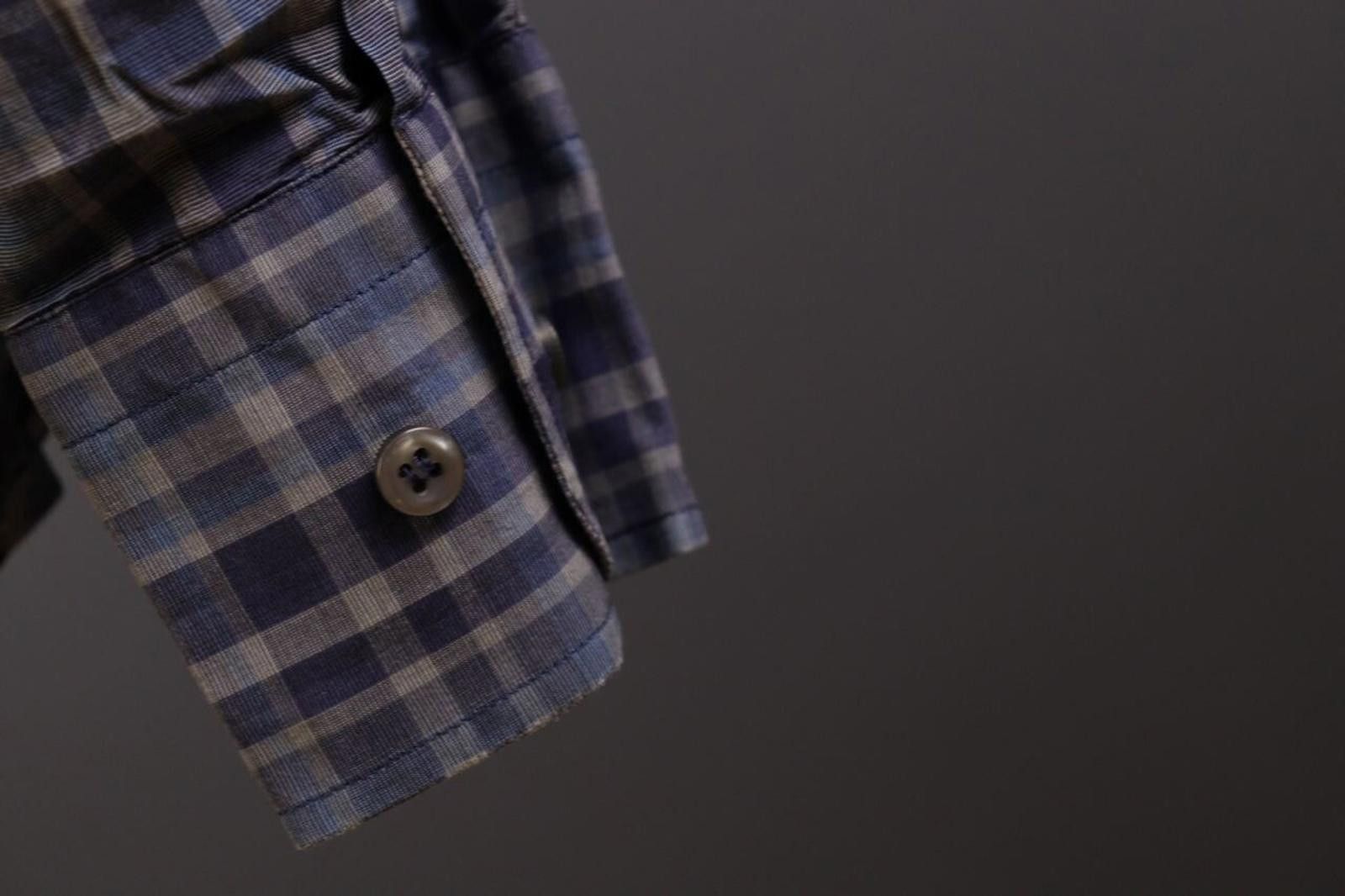 Paul & Shark Paul & Shark Yachting Gray Check Shirt Size 41 Size US M / EU 48-50 / 2 - 11 Thumbnail