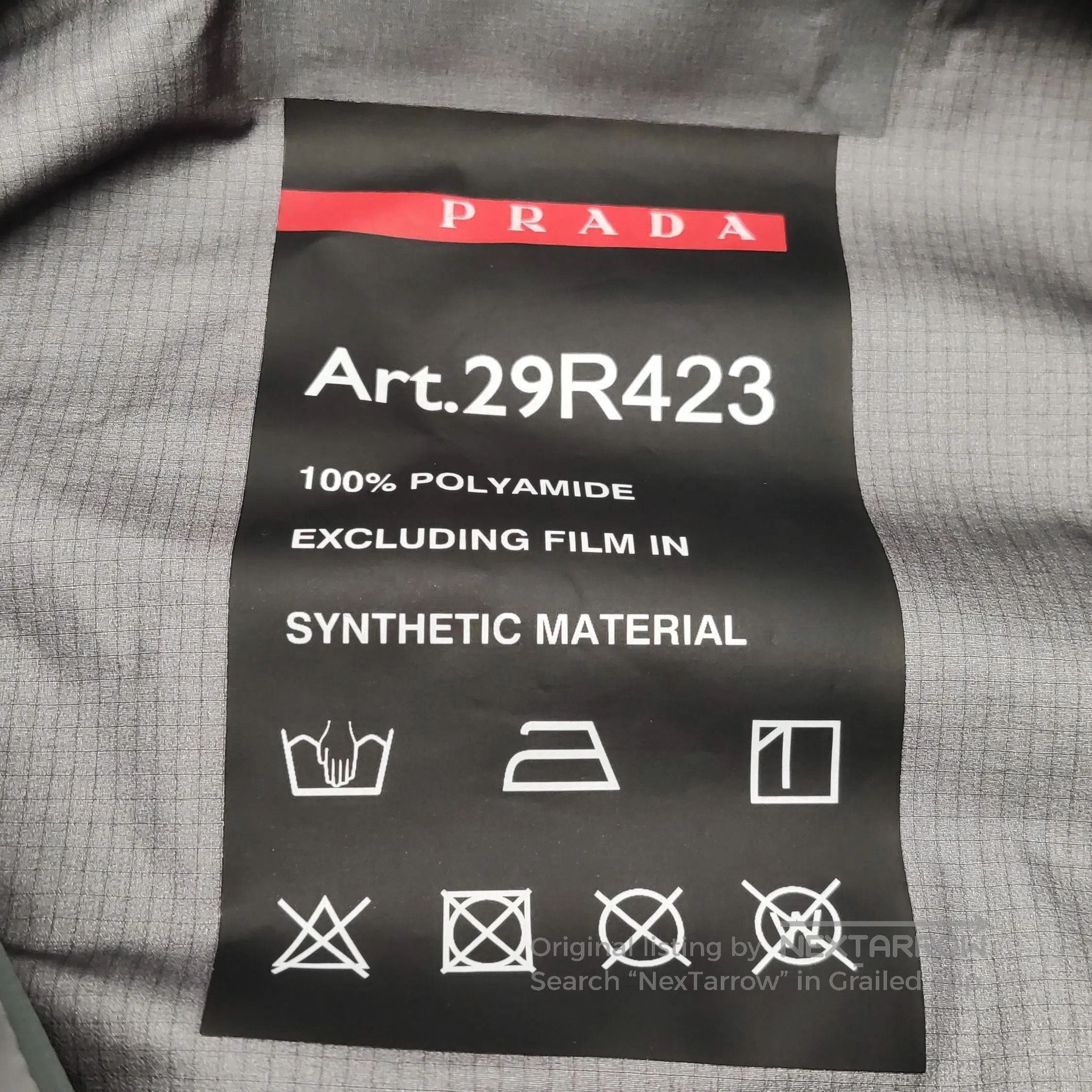Prada Prada Logo Hooded Jacket for Men . Size US XS / EU 42 / 0 - 4 Thumbnail