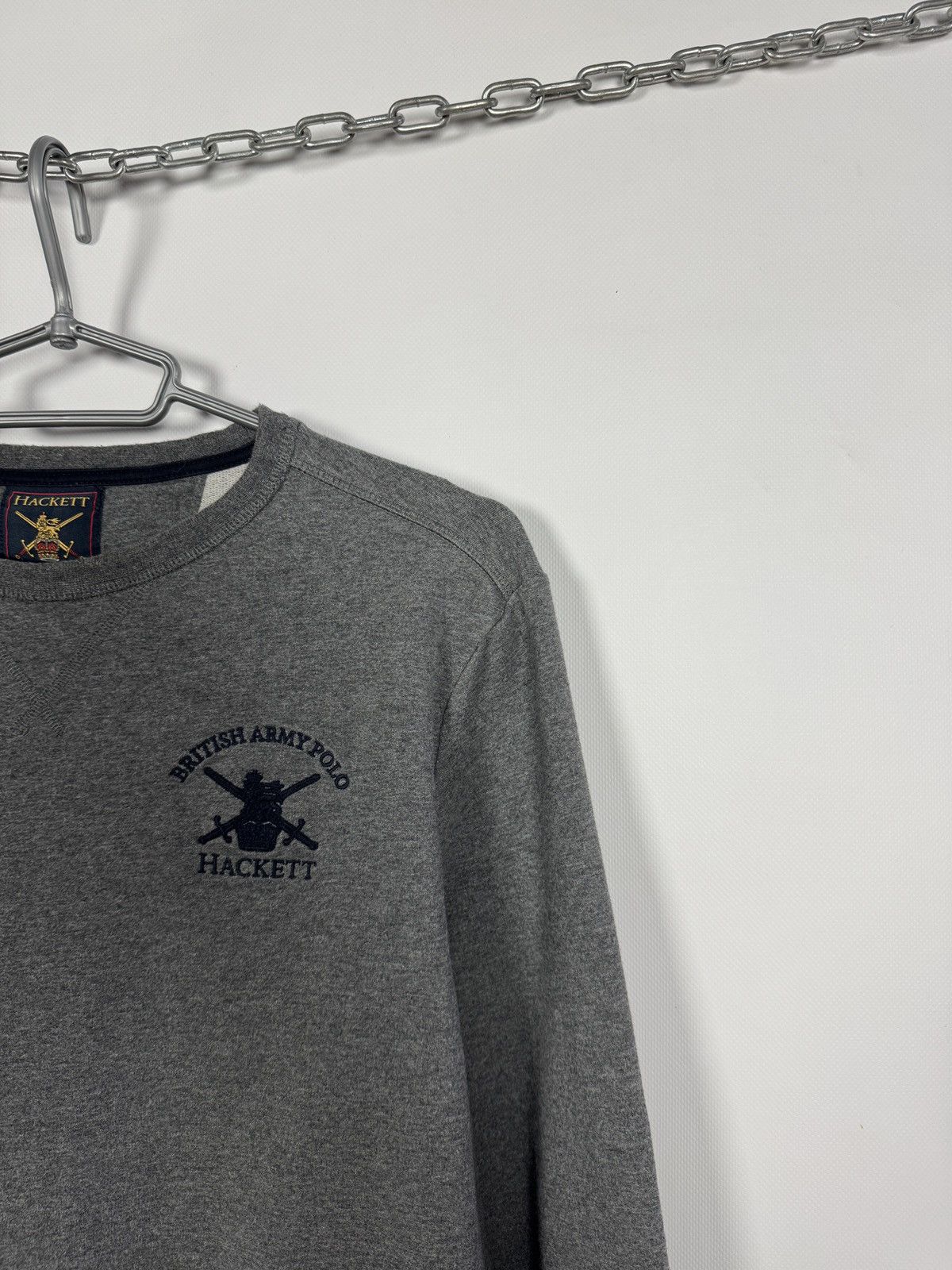 Hackett Hackett London Crewneck Sweatshirt British Army Polo Team Size US M / EU 48-50 / 2 - 2 Thumbnail