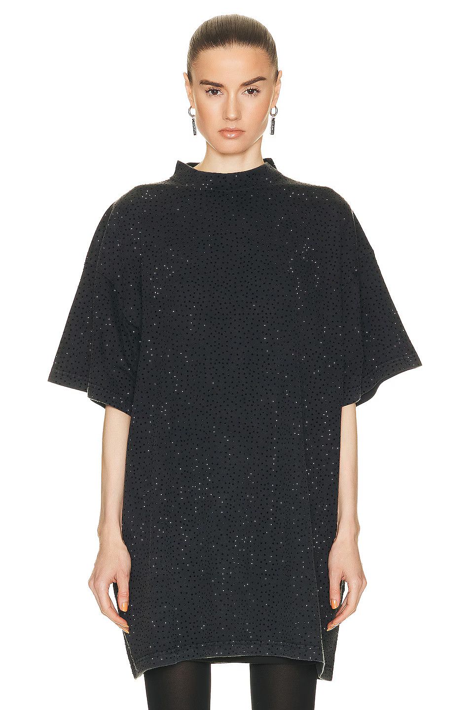 o1la1rc1a0226 T-Shirt Oversized In Black
