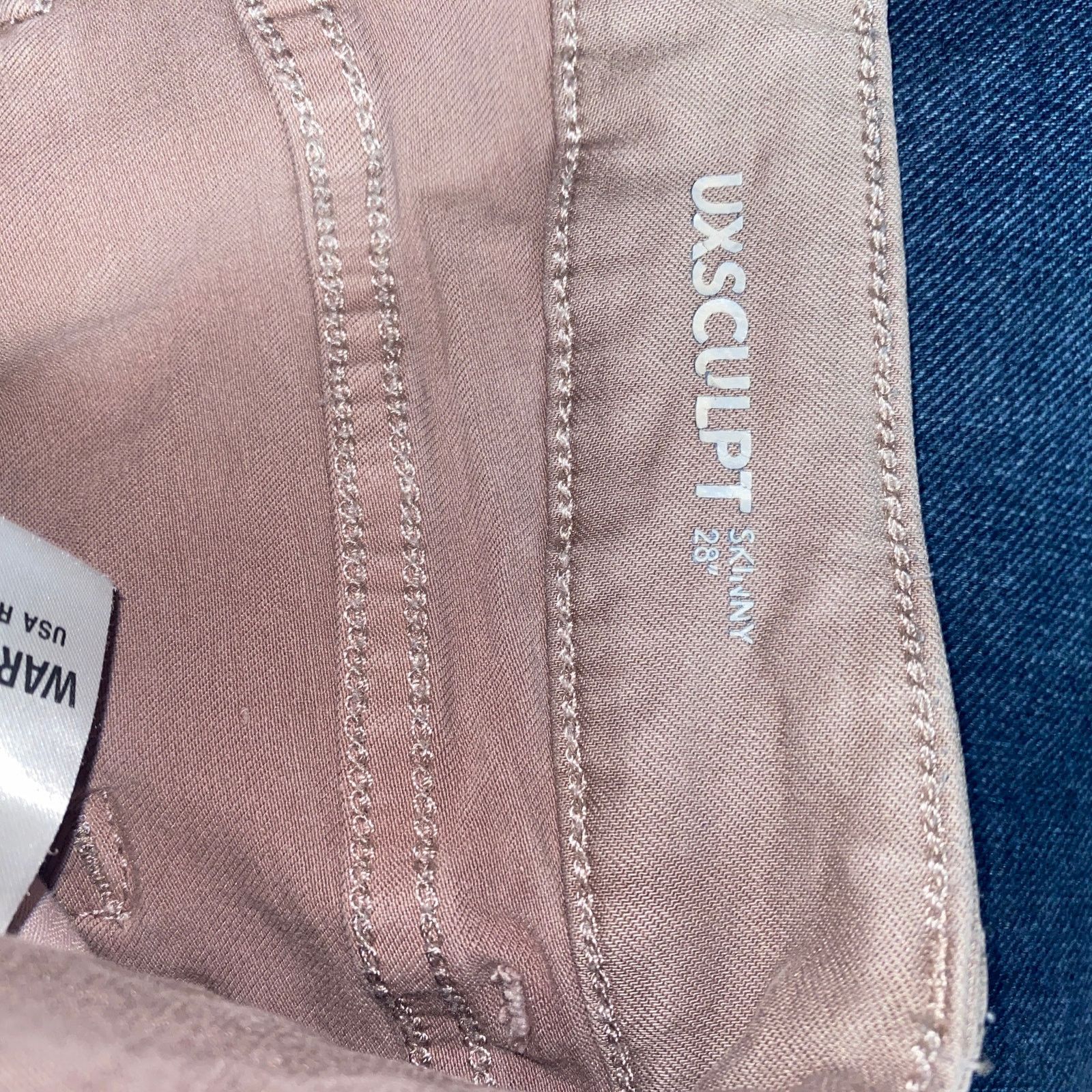 Other Warp + Wept SFO Skinny Sphinx Luxsculpt Taupe Denim Jeans 28 Size 28" / US 6 / IT 42 - 5 Thumbnail