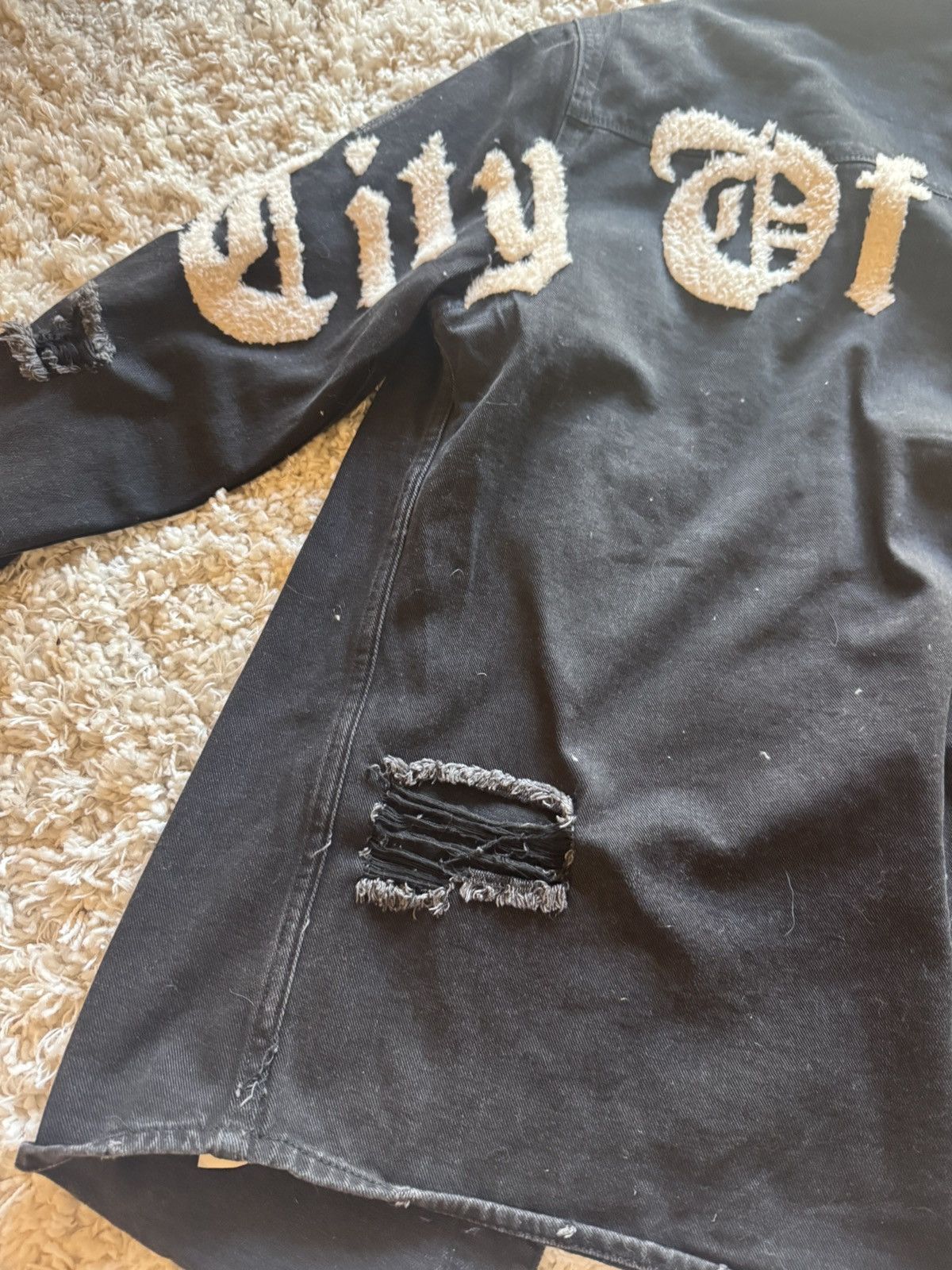 Vintage City of Angels denim jacket Size US L / EU 52-54 / 3 - 6 Thumbnail