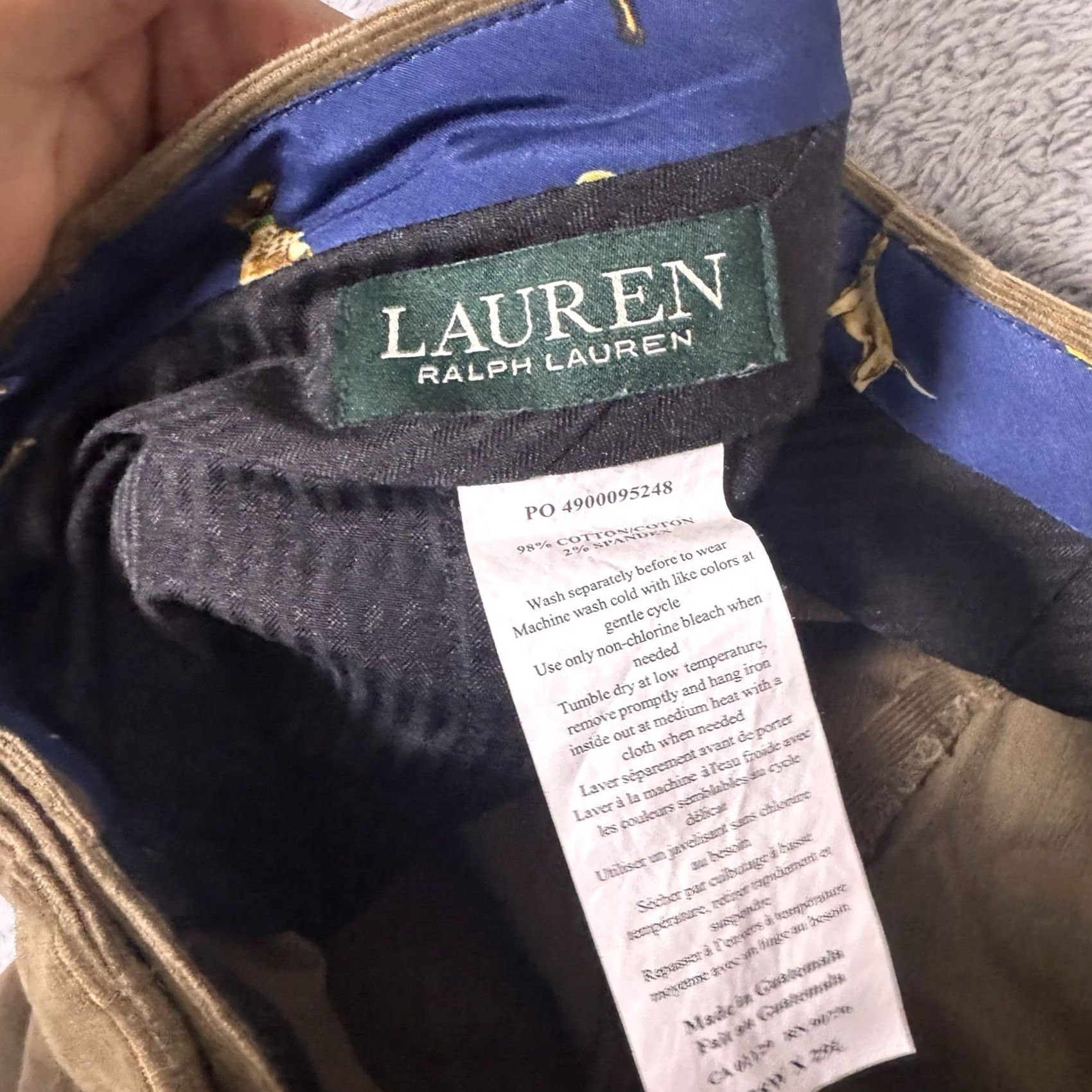 Ralph Lauren VINTAGE Ralph Lauren Pants Mens 38x29 Corduroy Brown Wale Cuffed Dress Pants Slim Straight Linen? Size US 38 / EU 54 - 5 Thumbnail
