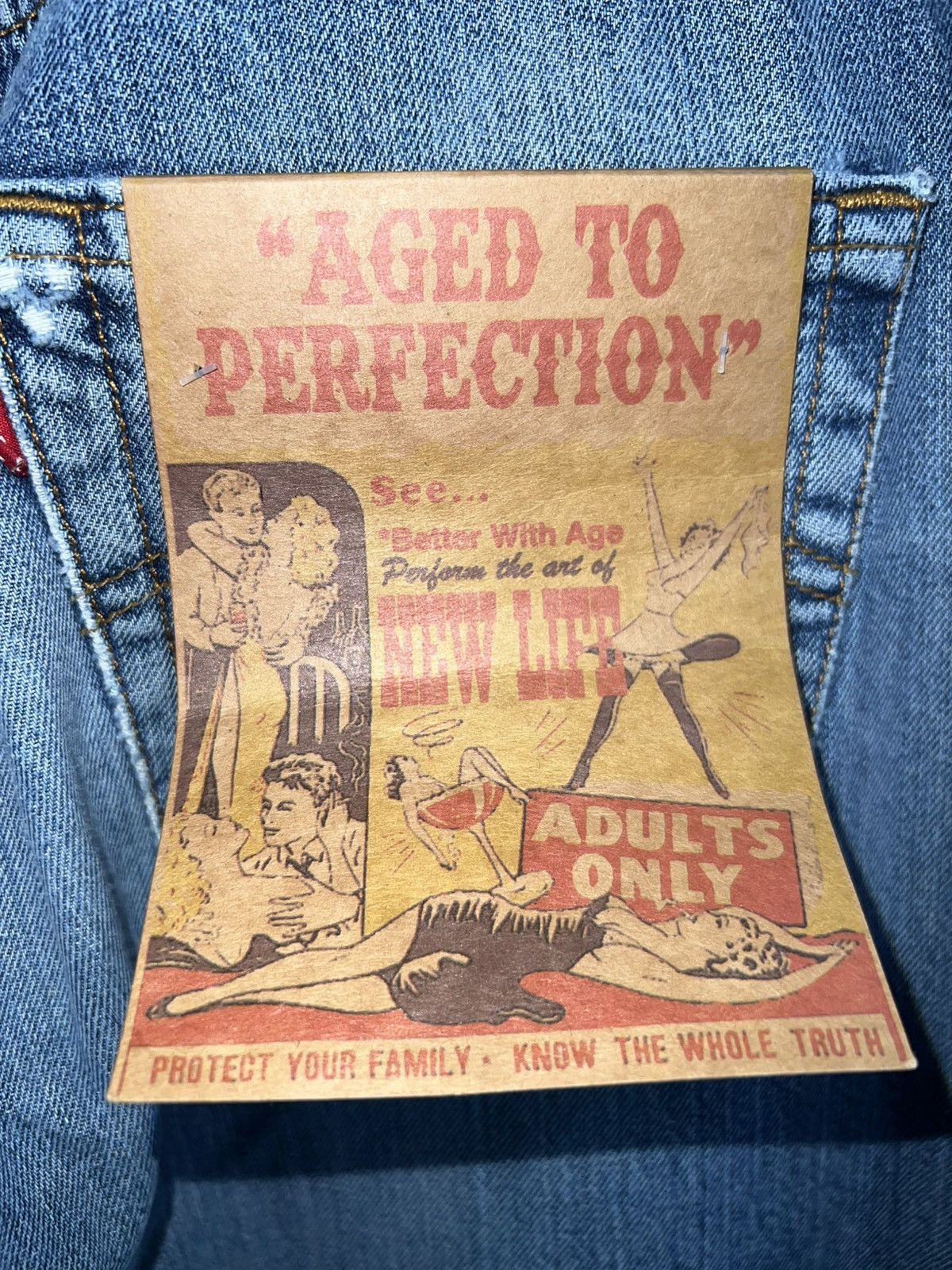 Better With Age Better With Age Baggy Jawn Denim Size US 31 - 16 Thumbnail