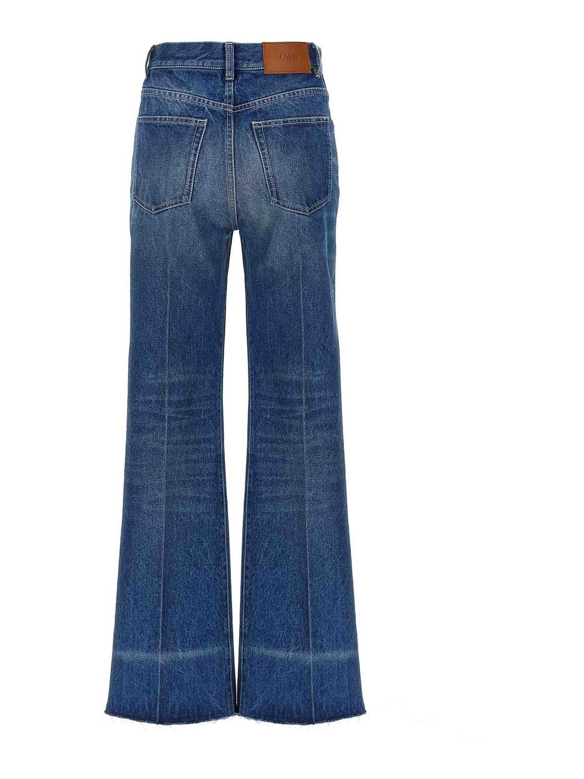 Chloe o1loc1c10326 Jeans in Ocean Blue Size 27" / US 4 / IT 40 - 2 Thumbnail