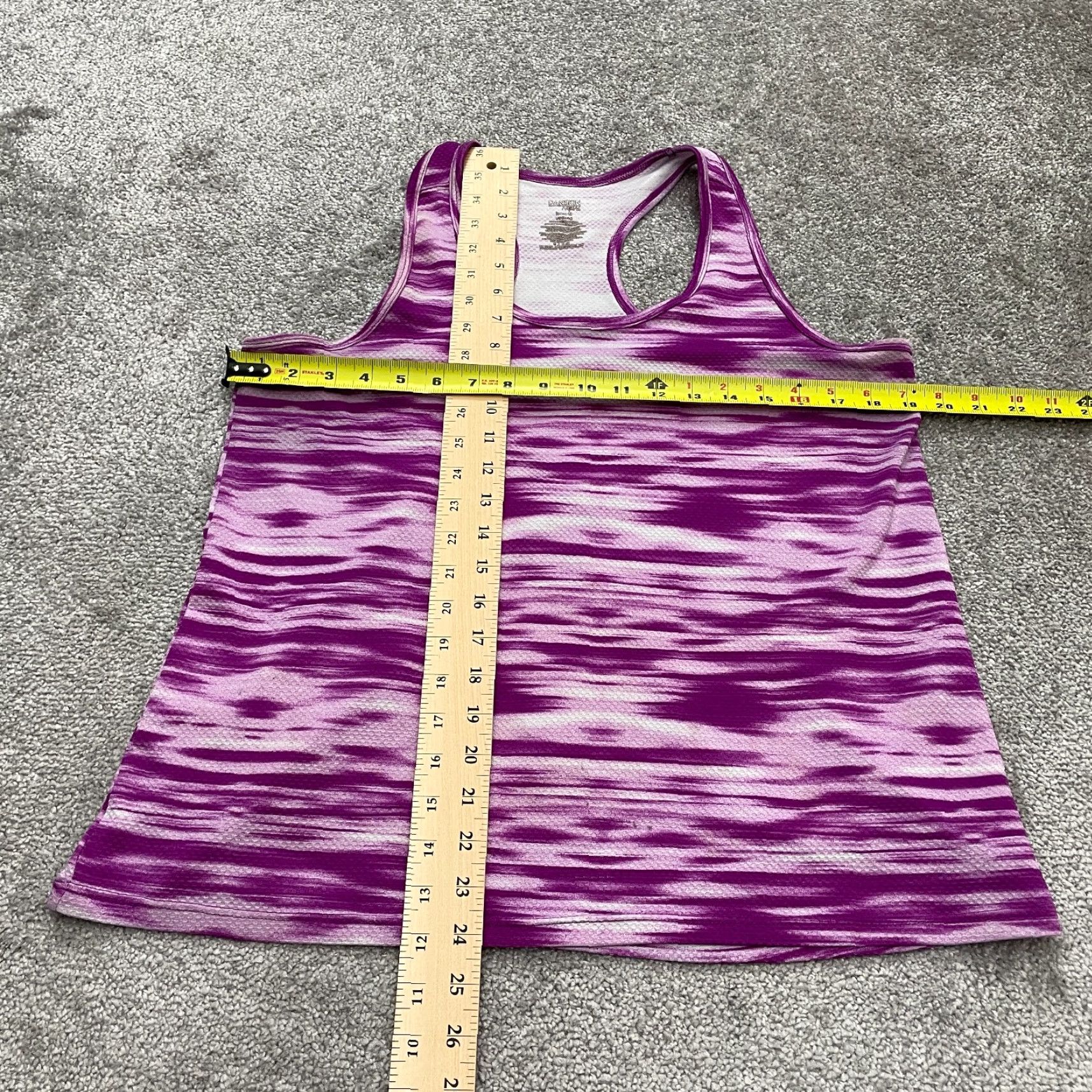 Vintage Danskin Now Active Tank Top Womens L Purple Halter Racerback Athletic Size L / US 10 / IT 46 - 5 Thumbnail