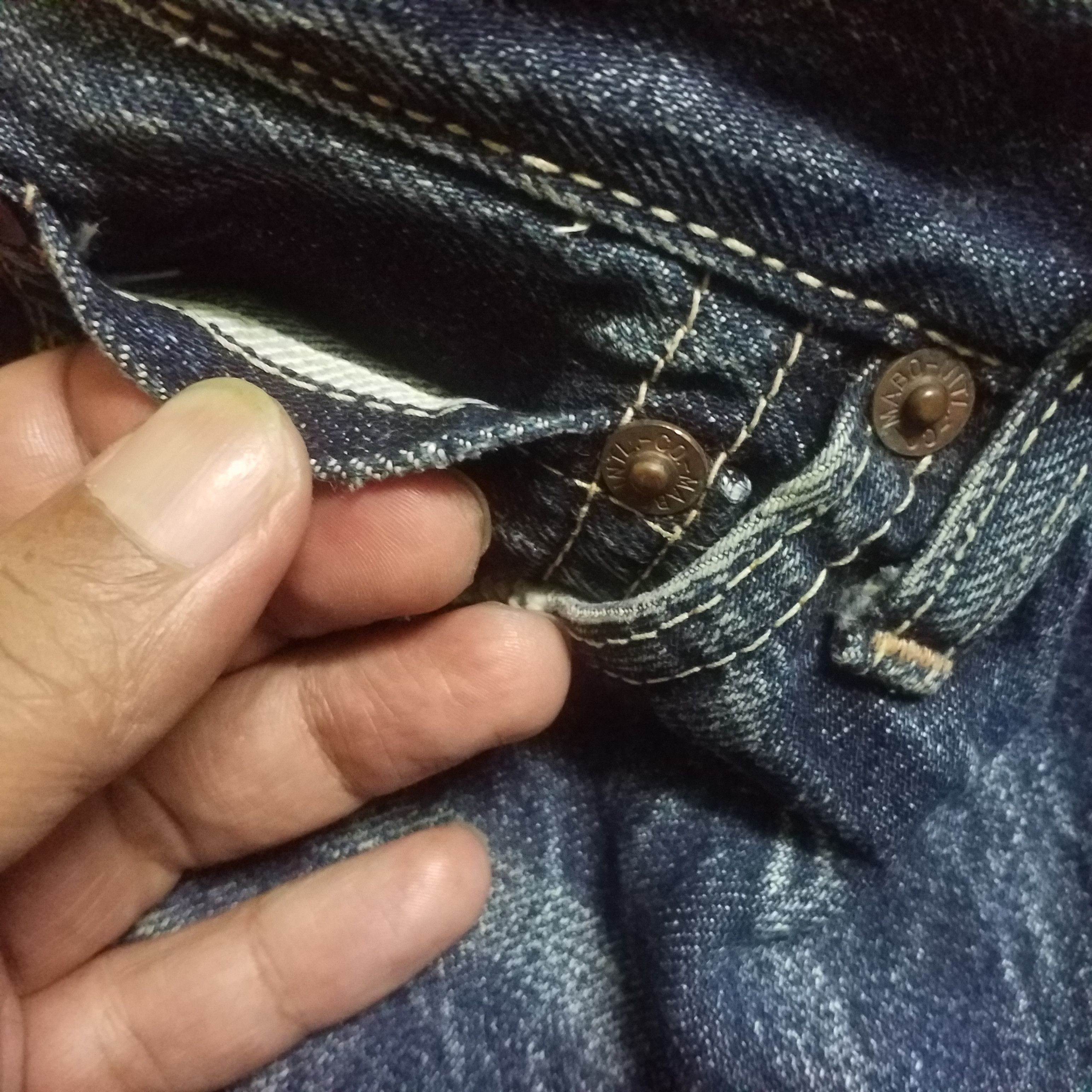 Japanese Brand VINTAGE MABO SALVAGE NICE TRAIL Size US 28 / EU 44 - 3 Thumbnail