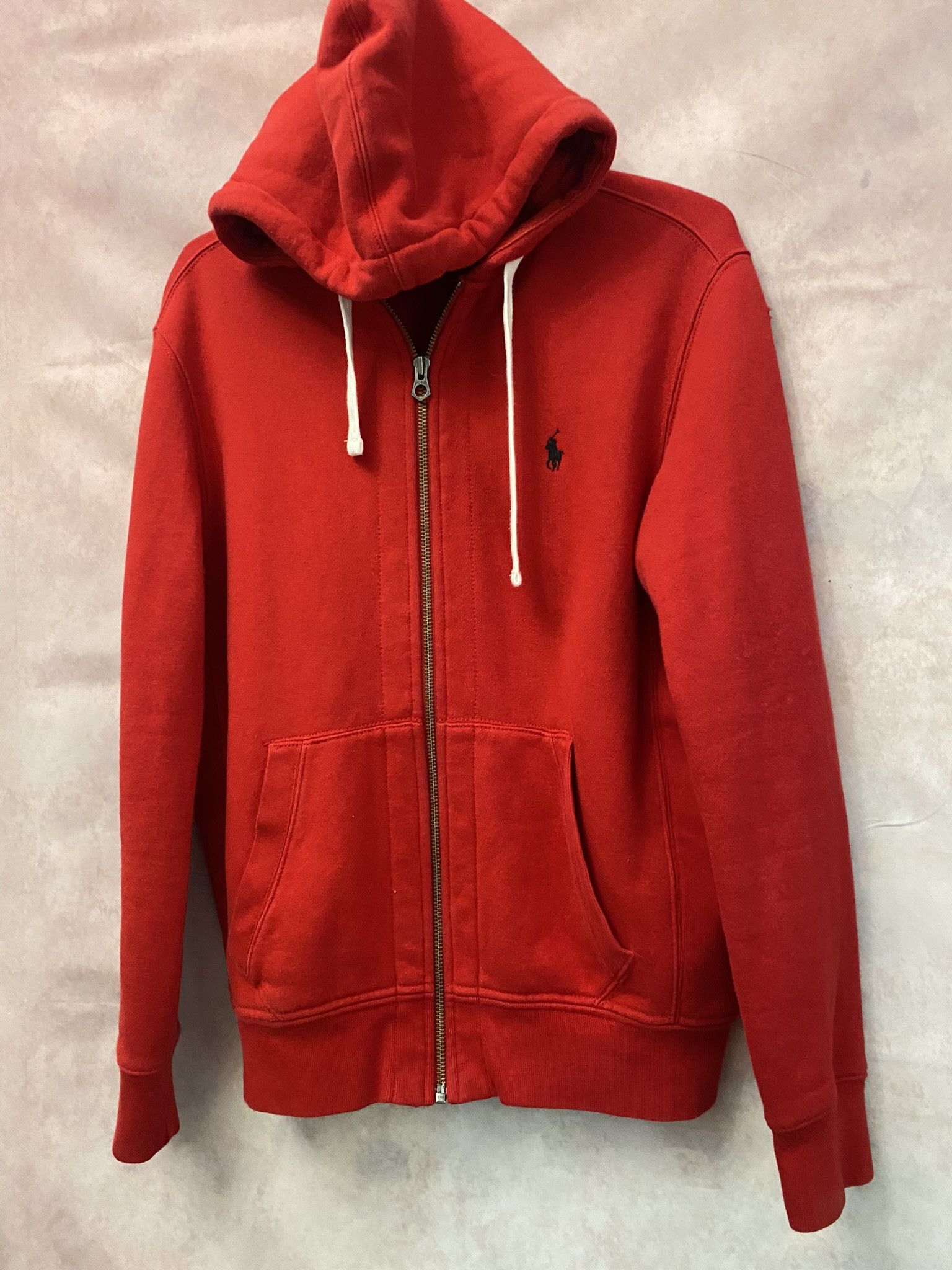 Designer × Polo Ralph Lauren Polo Ralph Lauren Men Fleece Hoodie Red - Size M Size US M / EU 48-50 / 2 - 1 Thumbnail