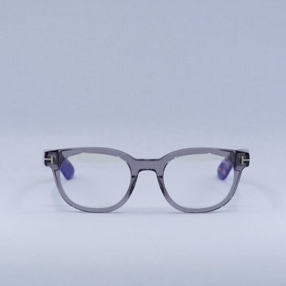 Tom Ford Tom Ford FT5807-B 020 Eyeglasses Grey 50mm Square Frame Size ONE SIZE - 7 Thumbnail
