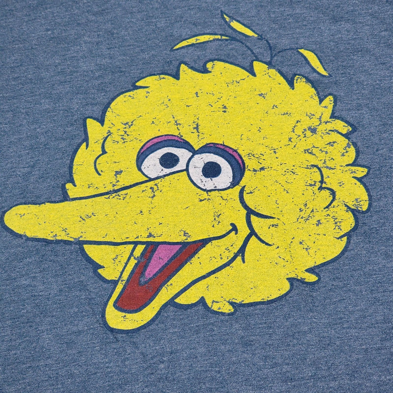 Junk Food Junk Food Junior Blue Tee Big Bird - Size Junior XL Size XL / US 12-14 / IT 48-50 - 2 Thumbnail