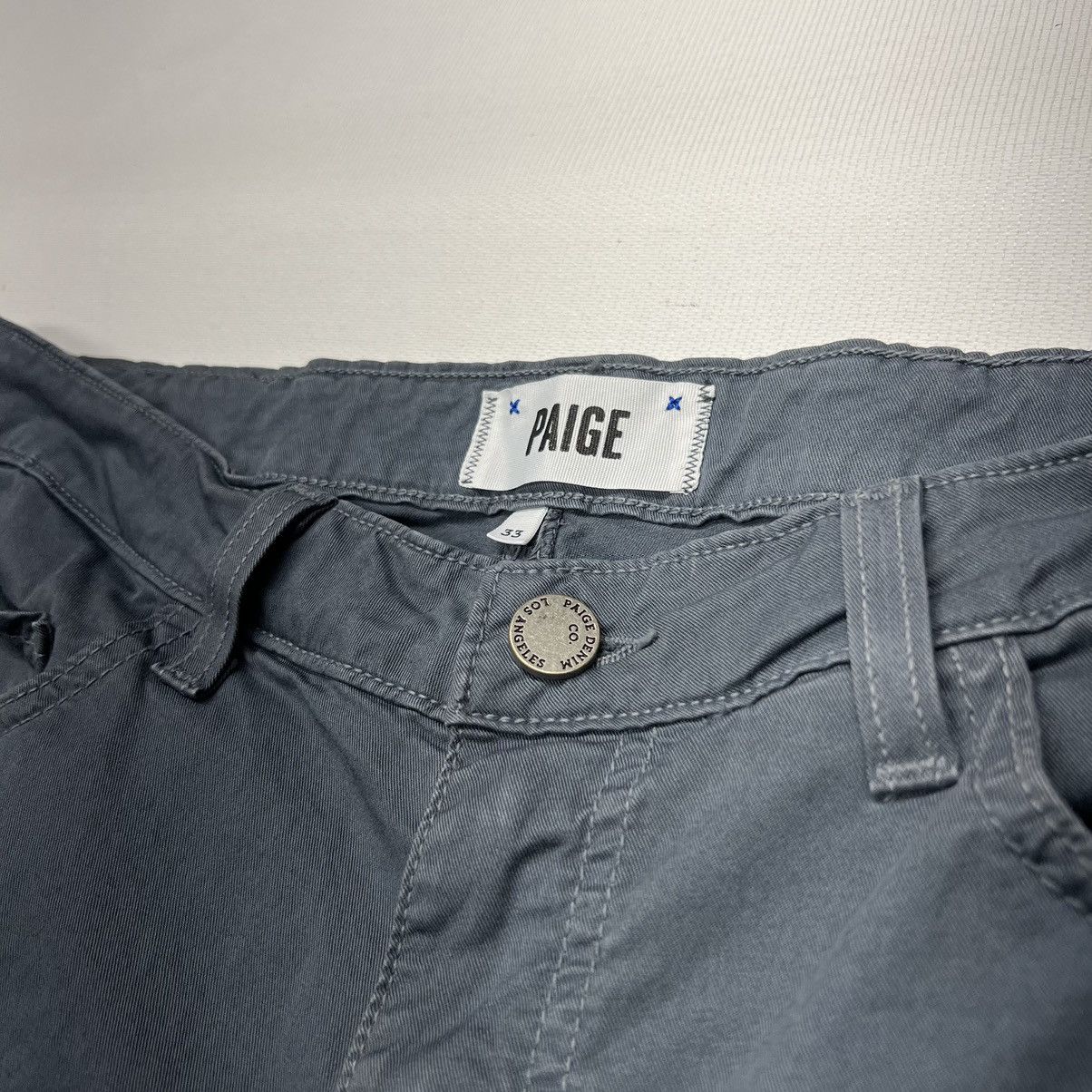 Paige Paige Pants Blue Normandie Straight Chino Preppy Casual Size US 33 - 5 Thumbnail