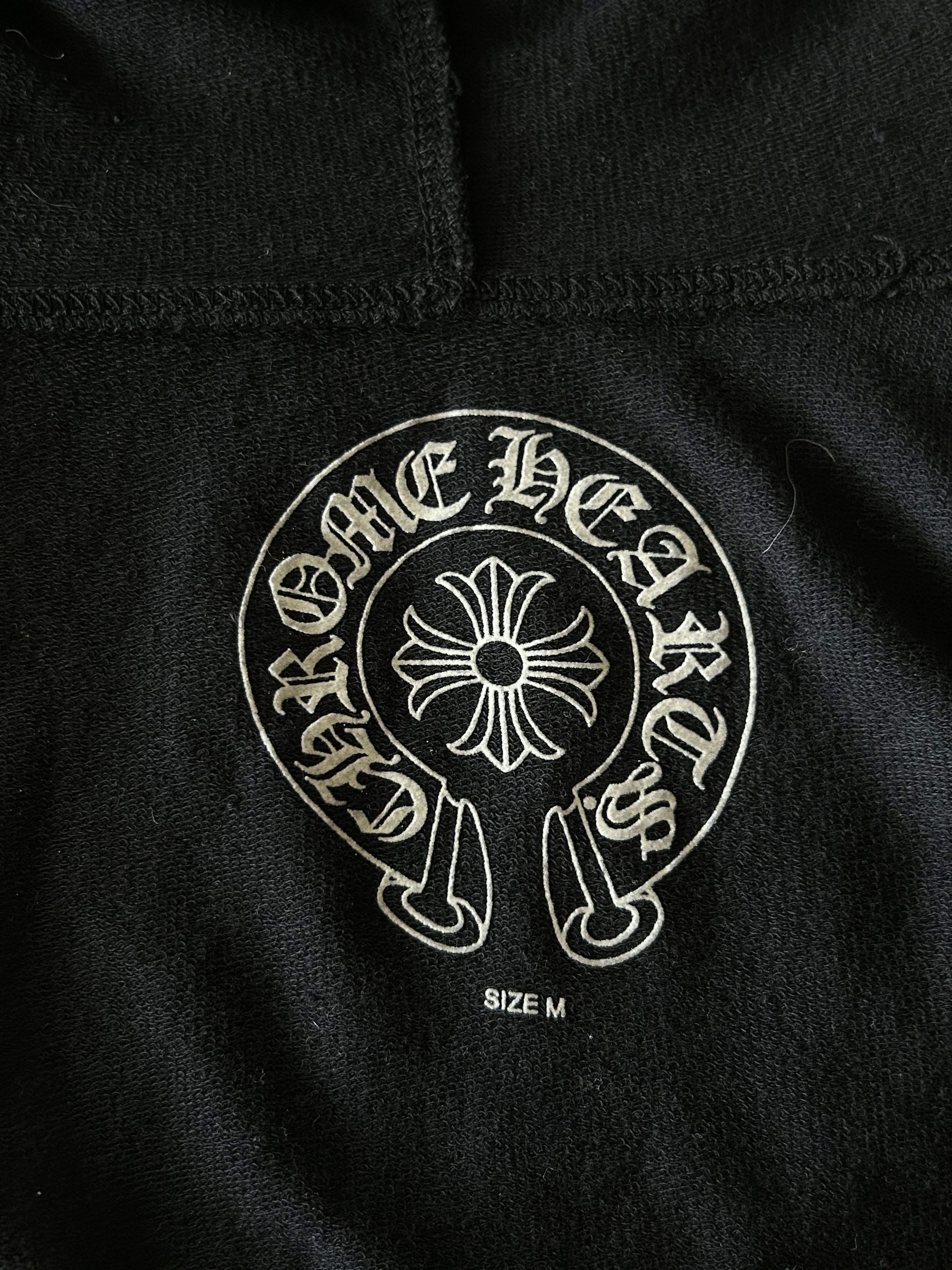 Chrome Hearts Chrome Hearts Black & White Vine Dagger Logo Hoodie Size US M / EU 48-50 / 2 - 3 Thumbnail