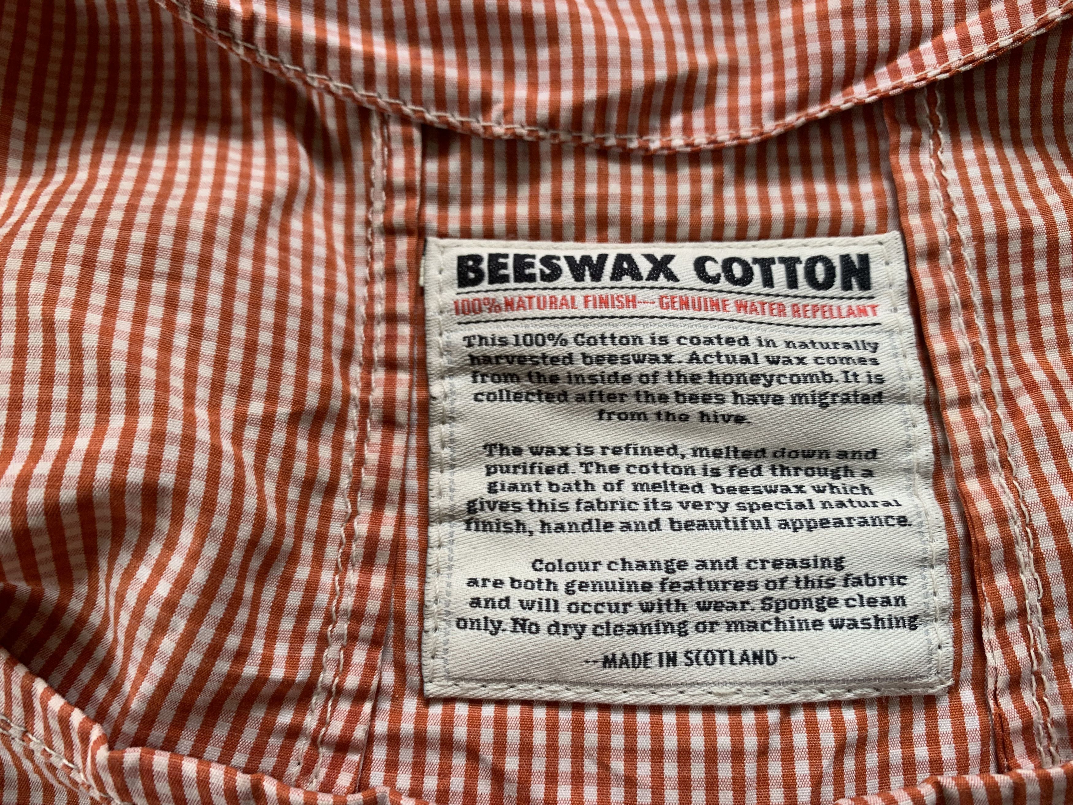 Nigel Cabourn Rare Nigel Cabourn Waxed Plaid Beeswax Aircraft Jacket Size US L / EU 52-54 / 3 - 9 Thumbnail