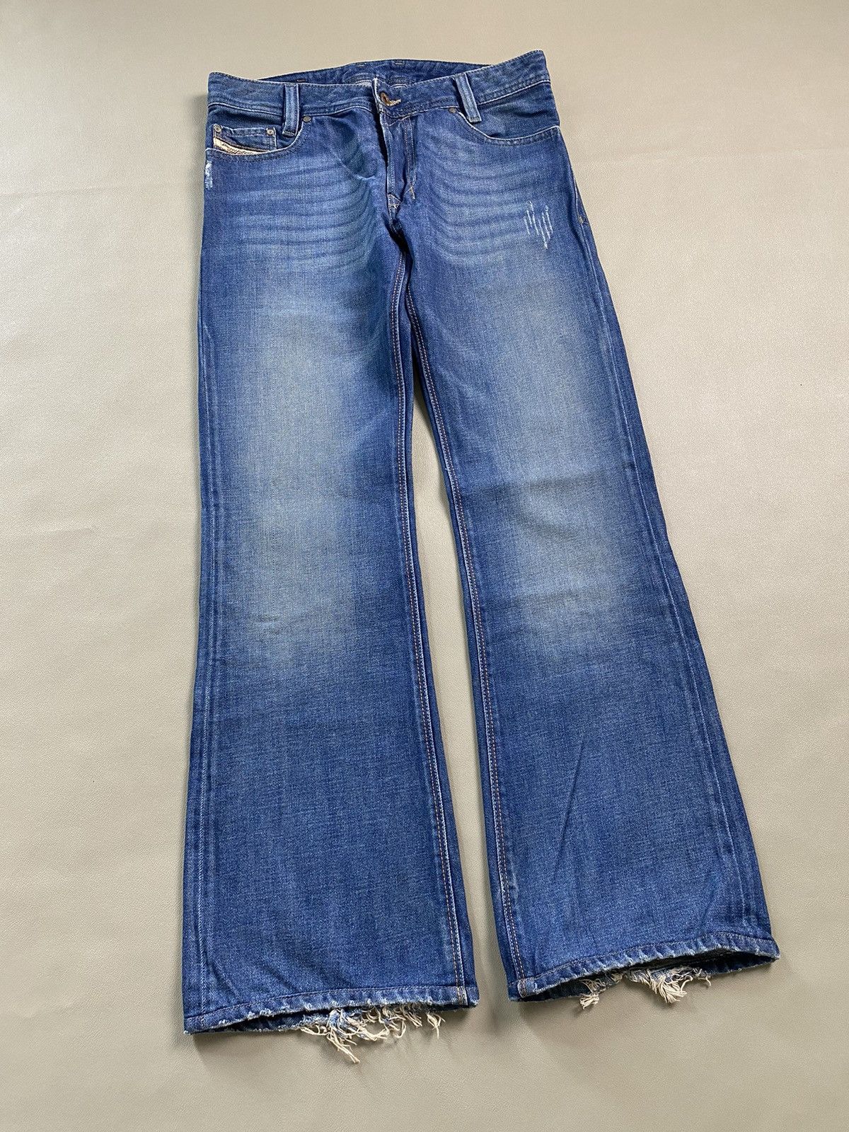 Diesel × If Six Was Nine × Le Grande Bleu (L.G.B.) 2000s Diesel Bootcut Wash Denim Ifsixwasnine Size US 31 - 2 Thumbnail