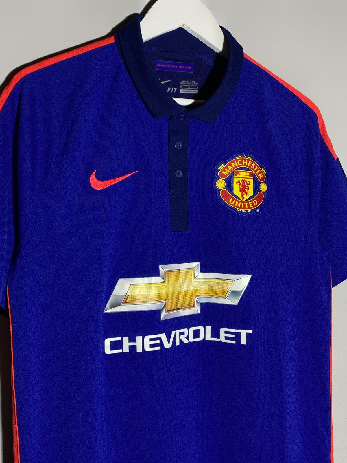 Nike #2 Rafael Nike Manchester United 2014/15 Third Jersey Size US M / EU 48-50 / 2 - 4 Thumbnail