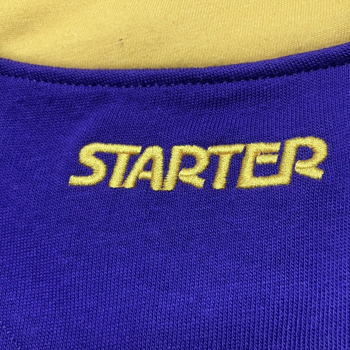 NBA × Starter STARTER Los Angeles Lakers Baseball Style Jersey NWT Size US L / EU 52-54 / 3 - 9 Thumbnail