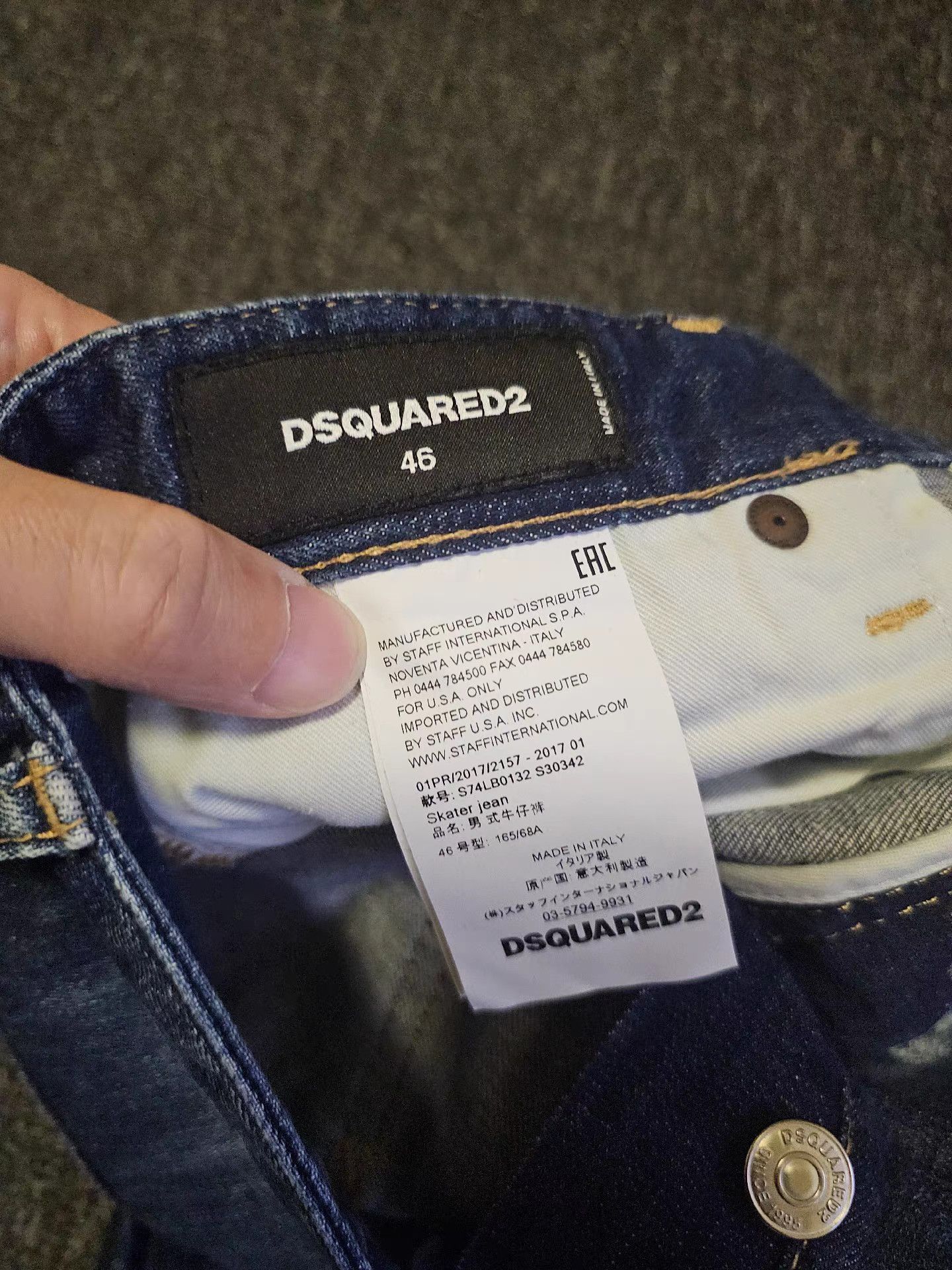 Dsquared2 Dsquared2 Jeans Size US 34 / EU 50 - 1 Thumbnail