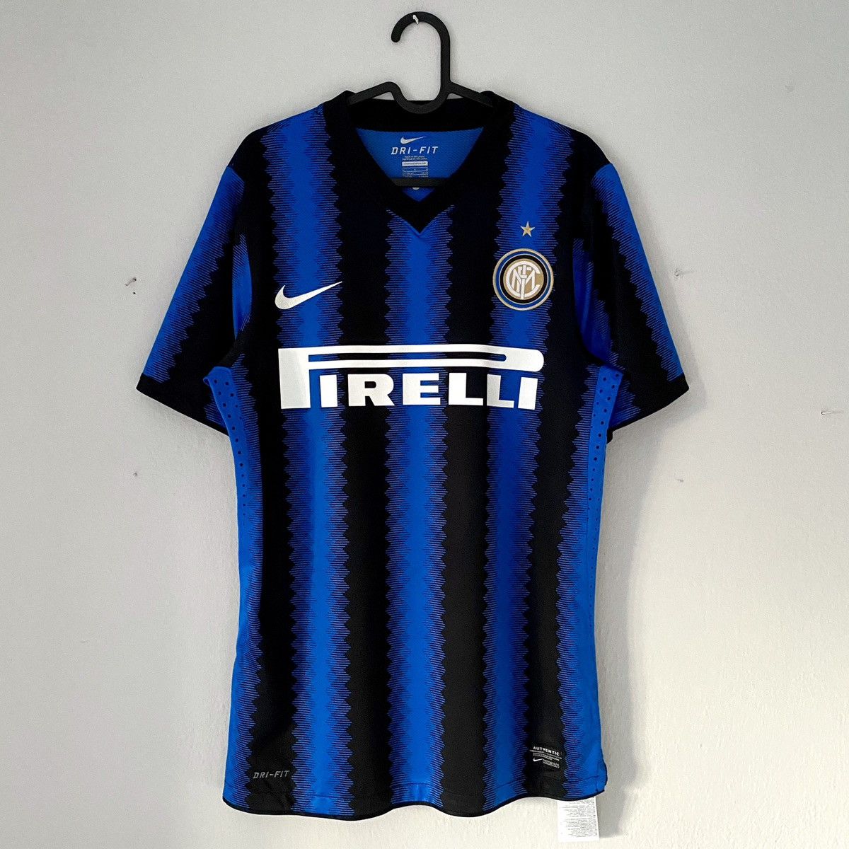 Nike × Vintage 2010 2011 PLAYER ISSUE Inter Milan Vintage Soccer Jersey Kit Size US M / EU 48-50 / 2 - 3 Thumbnail