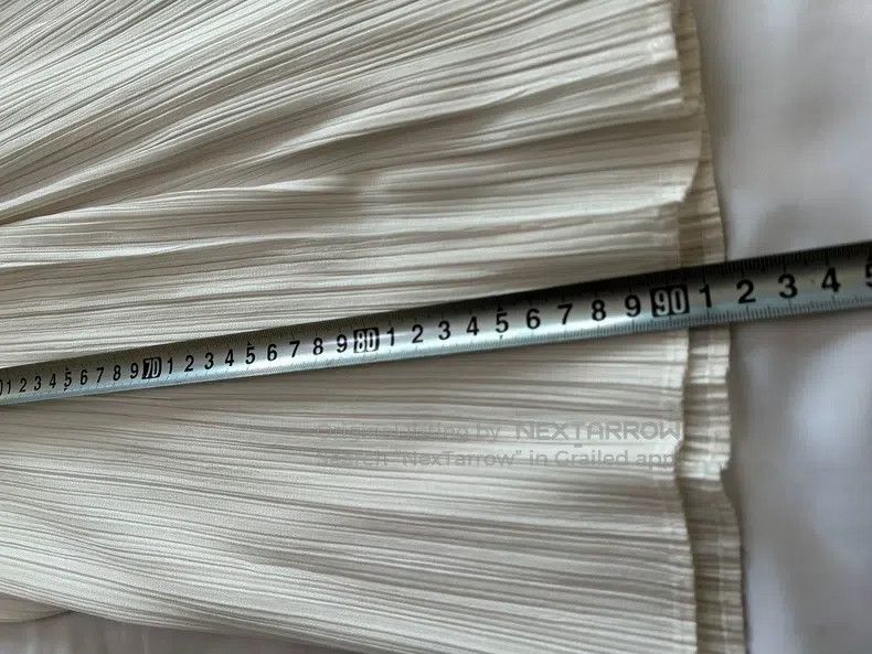 Issey Miyake Issey Miyake size:3 Pure White Long Pants Size 22" - 5 Thumbnail
