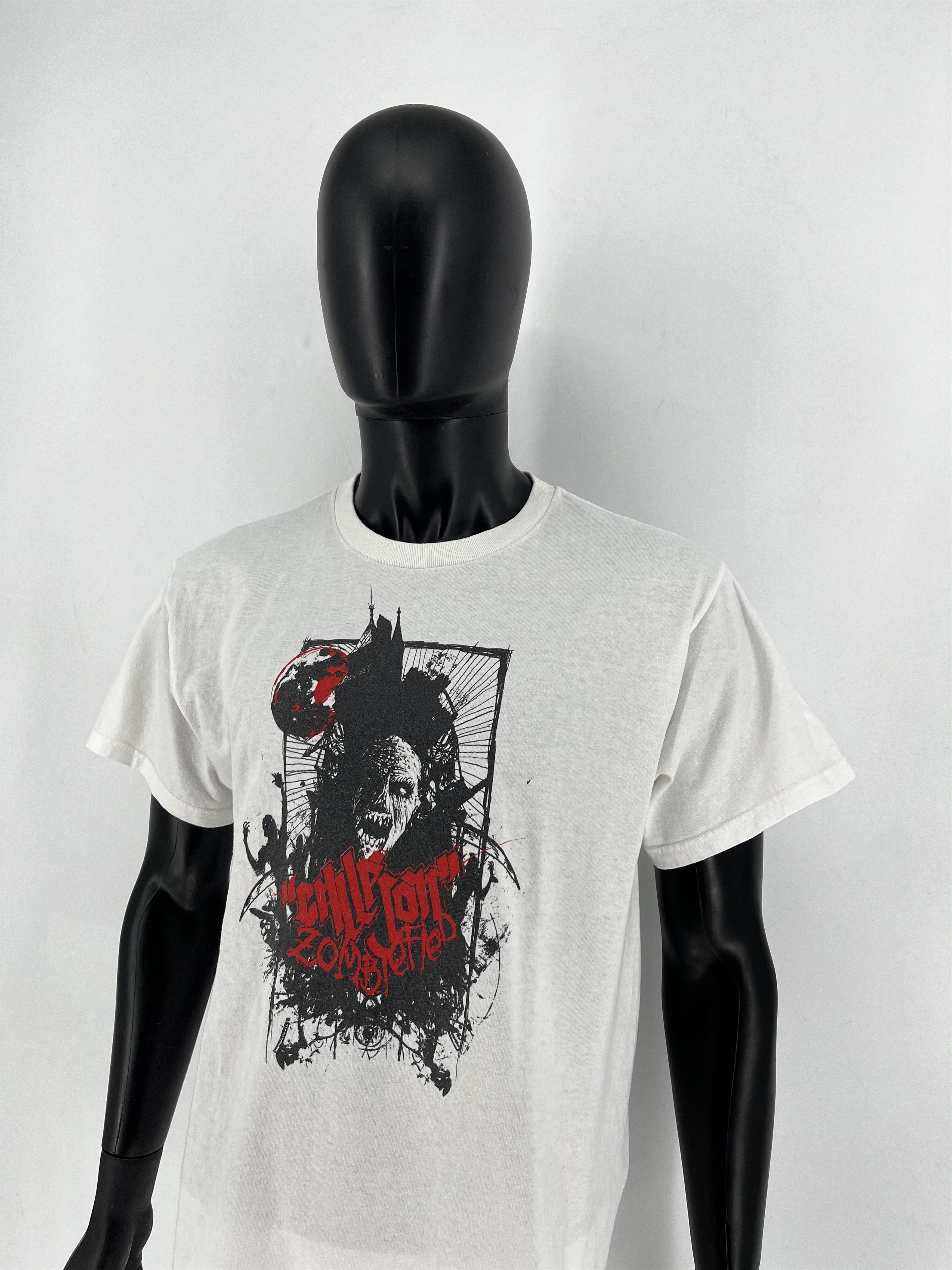 Band Tees ALIEN SEX FIEND RARE ZOMBIFIED LONGSLEEVE NIK FIEND ROCK 90s Size US L / EU 52-54 / 3 - 4 Thumbnail