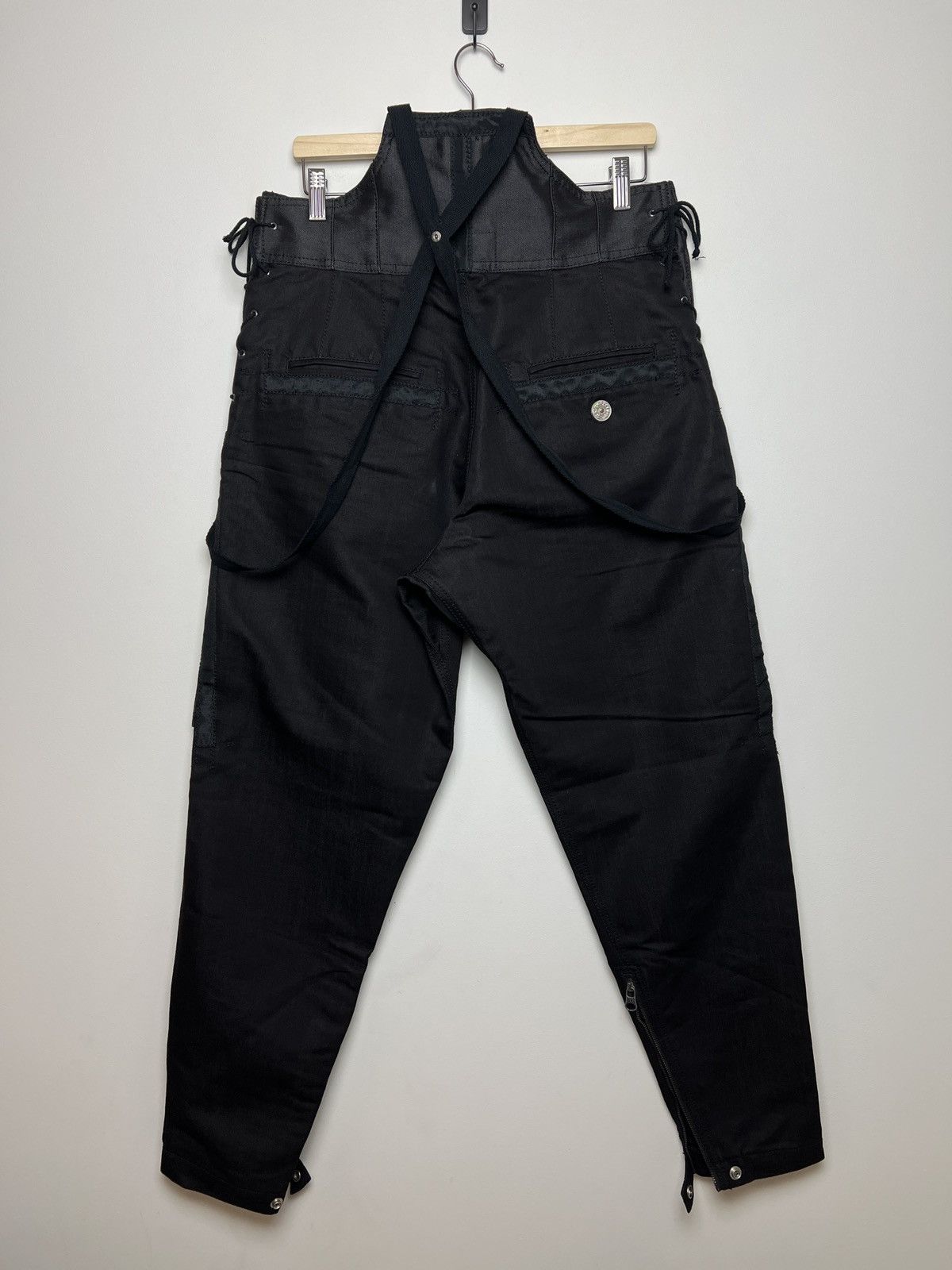 Giorgio Armani armani y2k multipocket cargo pants with braces Size US 33 - 15 Thumbnail
