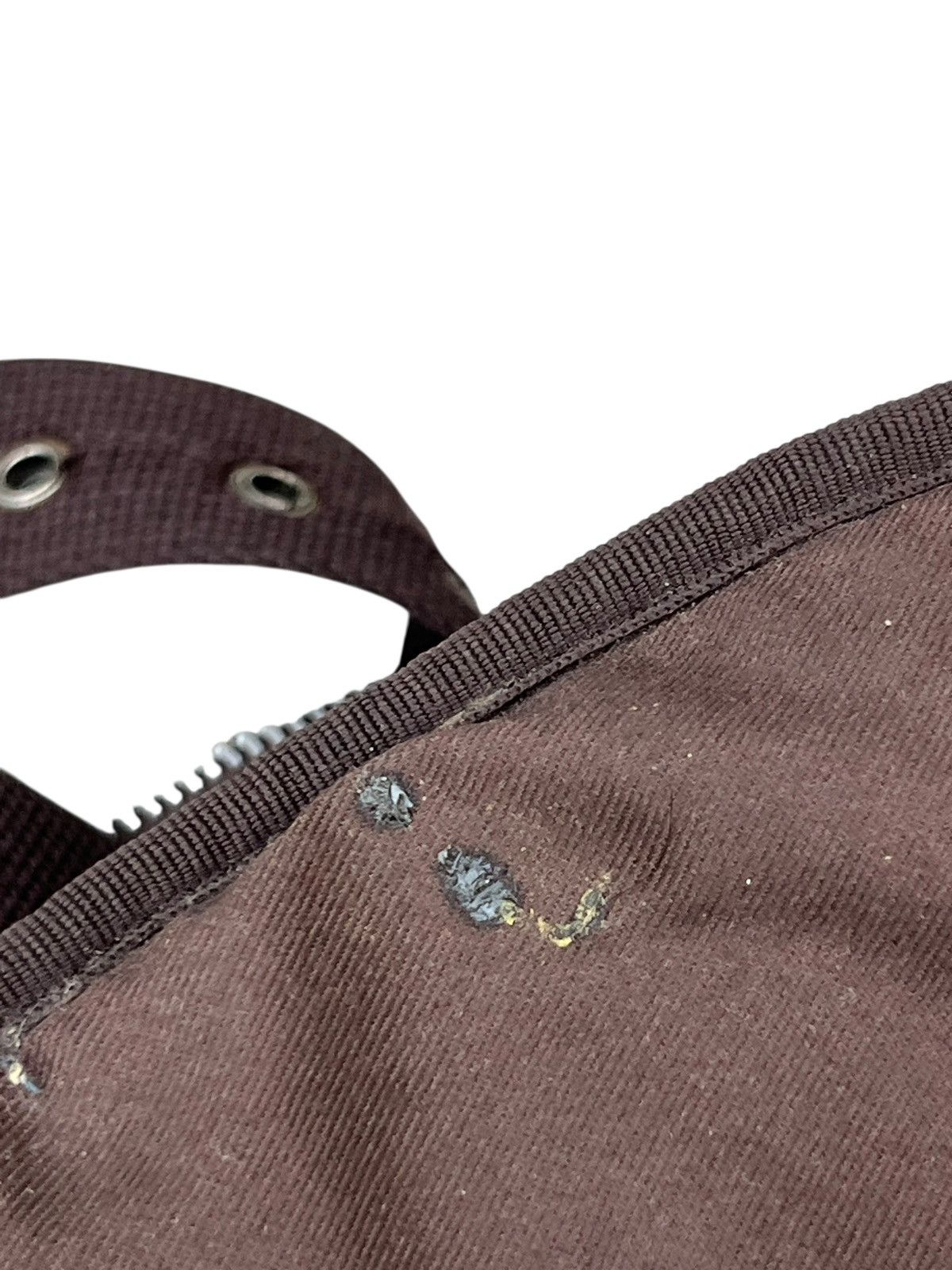 Avirex Vintage 2000s Avirex Distress Patina Leather Cargo Chest Bag Size ONE SIZE - 17 Thumbnail