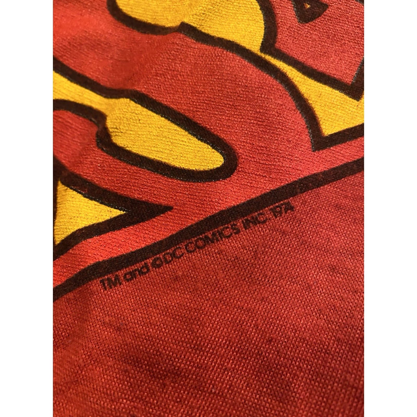 Vintage VINTAGE Supergirl Little Girls Dress Caped PJs Costume 1970s 5 Blue Cotton Blend Long Sleeve Girls Size ONE SIZE - 6 Thumbnail