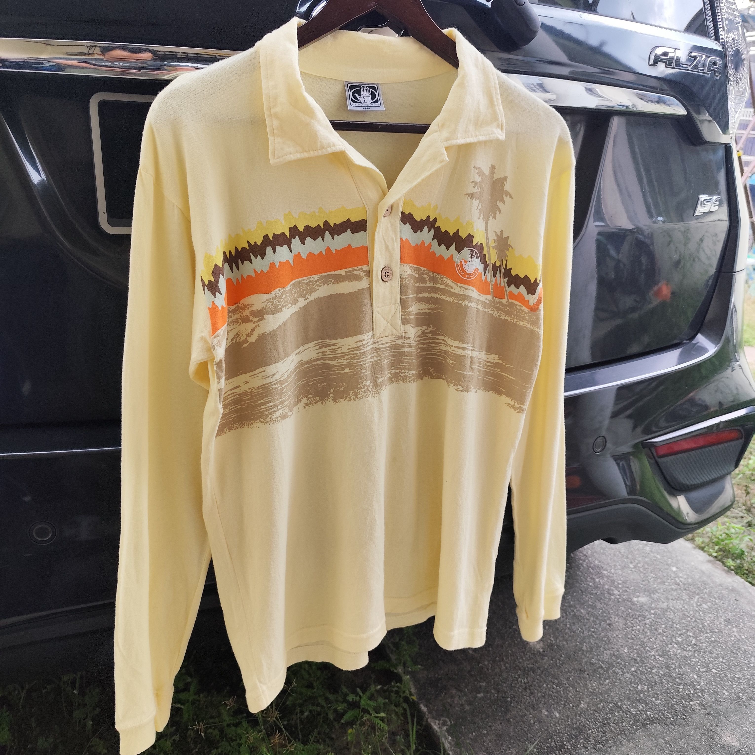 Body Glove × Vintage 🇯🇵VINTAGE BODY GLOVE LONG SLEEVE SHIRT MADE IN JAPAN Size US M / EU 48-50 / 2 - 2 Thumbnail