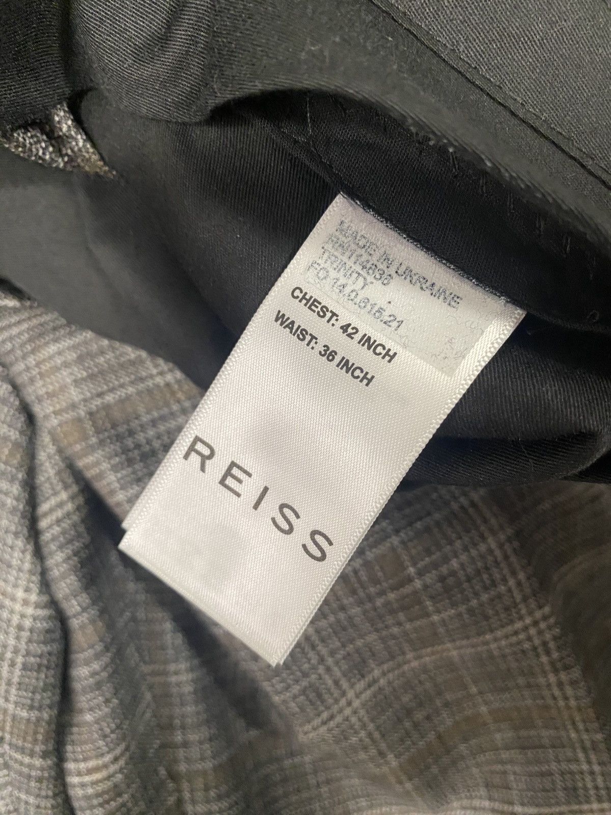 Reiss Reiss Trinity Checked Long Pants Size US 36 / EU 52 - 8 Thumbnail