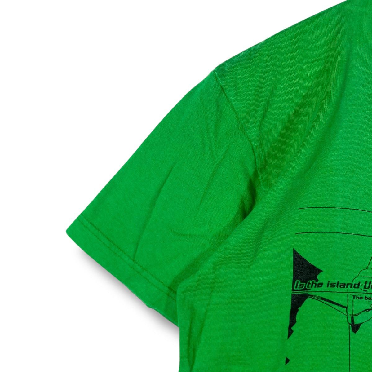 Anime × Japanese Brand Is The Island Utopia Or Oystopia? Qruppo Novel Anime Tee Size US L / EU 52-54 / 3 - 5 Thumbnail