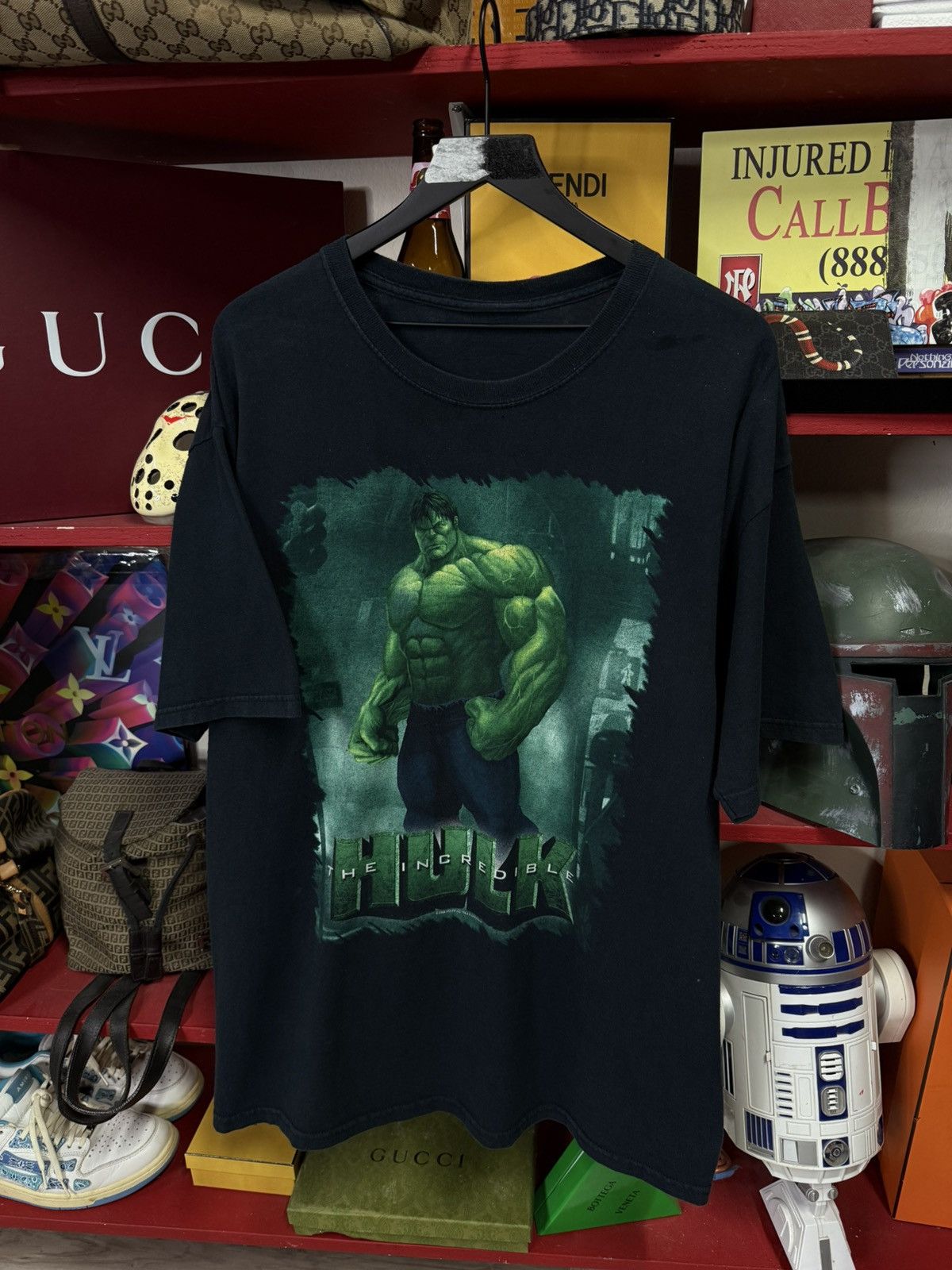 Vintage Vintage 00’ Incredible Hulk Movie T-Shirt Size Large Size US L / EU 52-54 / 3 - 1 Thumbnail