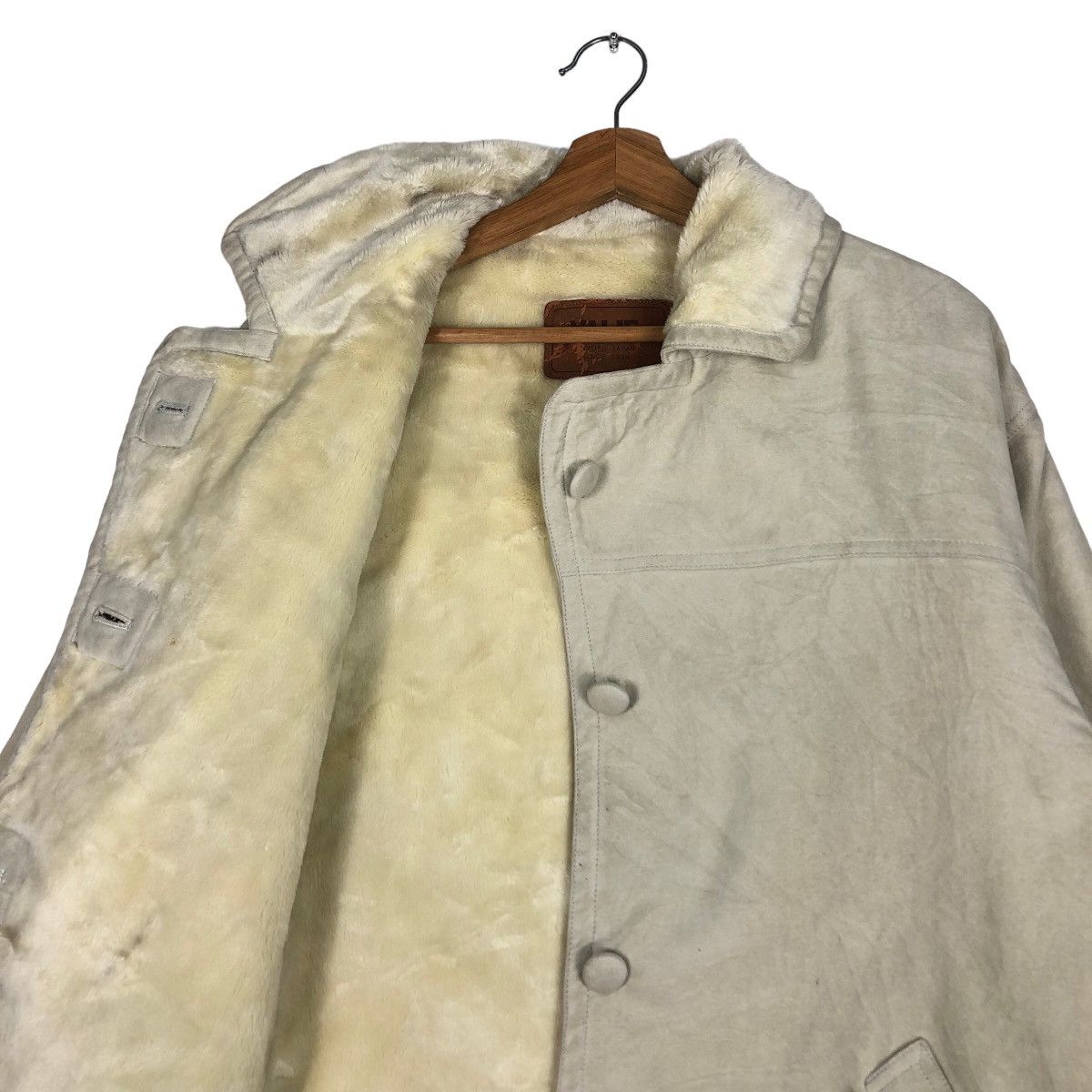Japanese Brand 🔥Vtg Shearling Leather Jacket Mink Fur Lining Malie Japan Size US M / EU 48-50 / 2 - 10 Thumbnail