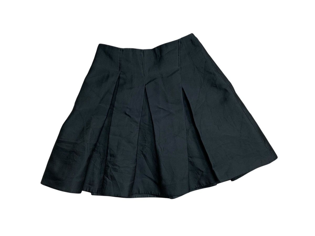 Jil Sander Jil Sander Black Mini Skirt Size 26" / US 2 / IT 38 - 1 Thumbnail