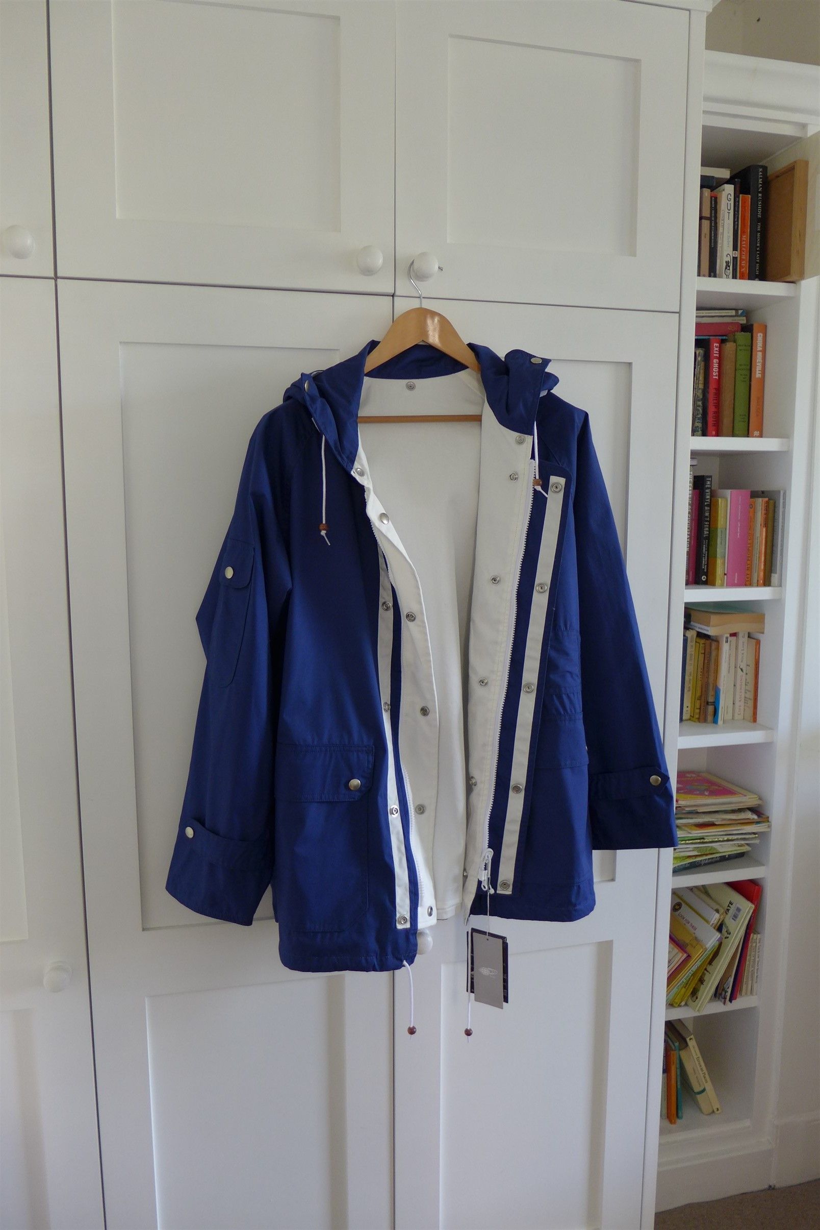 Beams Plus Beams Plus Reversible Sailing Jacket - Navy / White Size US XL / EU 56 / 4 - 9 Thumbnail