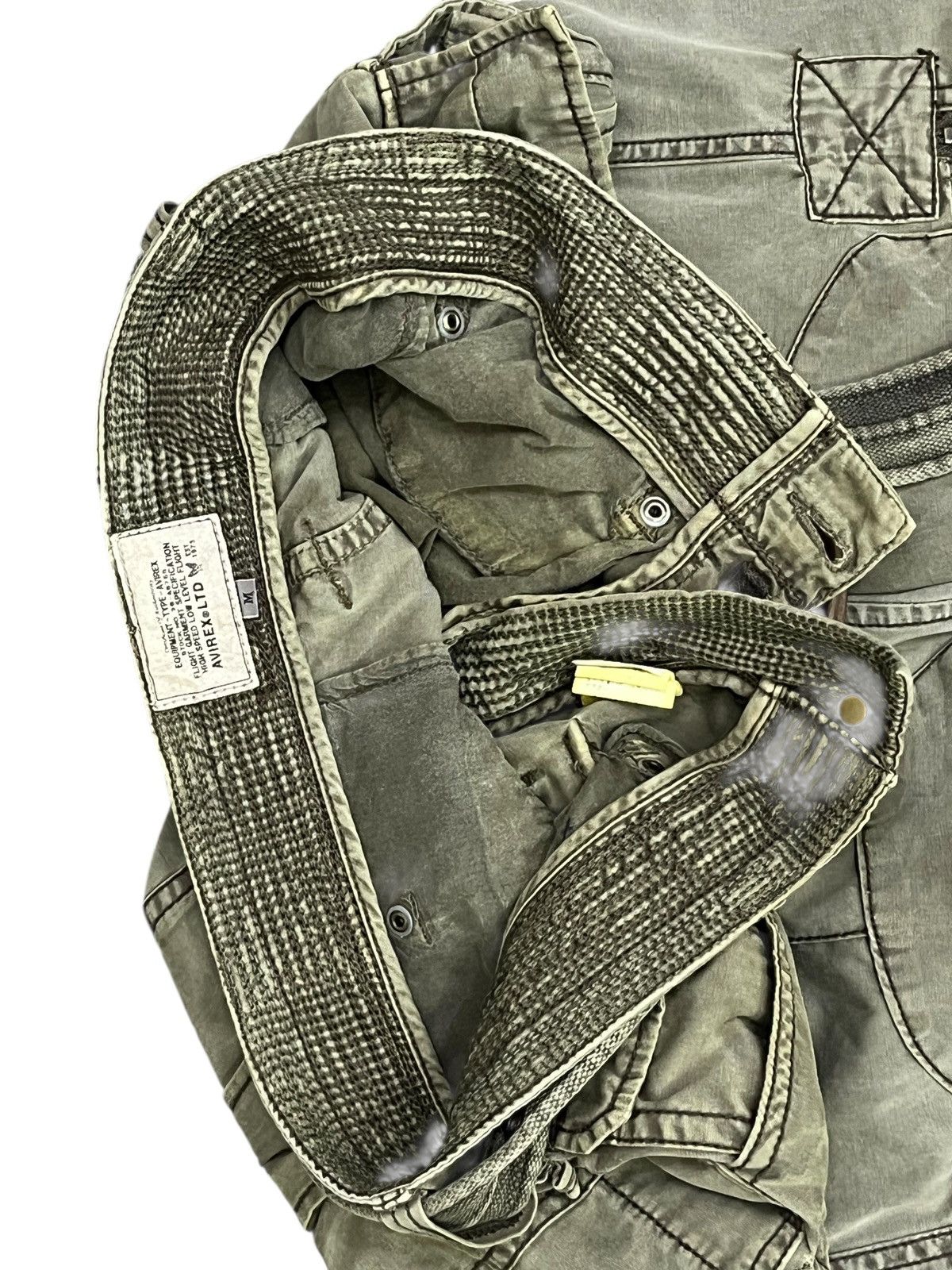 Avirex 🔥Vintage AVIREX Flight Garment Cargo Shorts - Size M (W30") Size US 30 / EU 46 - 16 Thumbnail