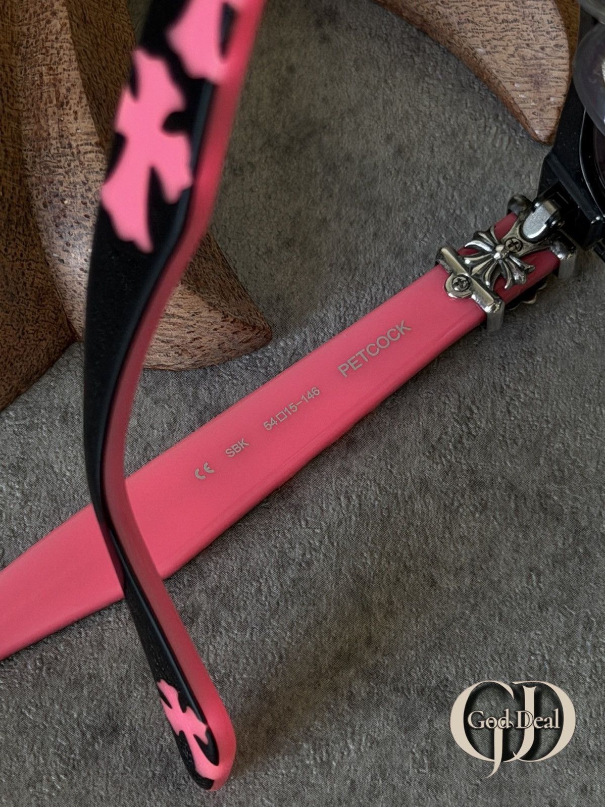 Chrome Hearts Chrome Hearts "PETCOCK" Sunglasses Size ONE SIZE - 8 Thumbnail