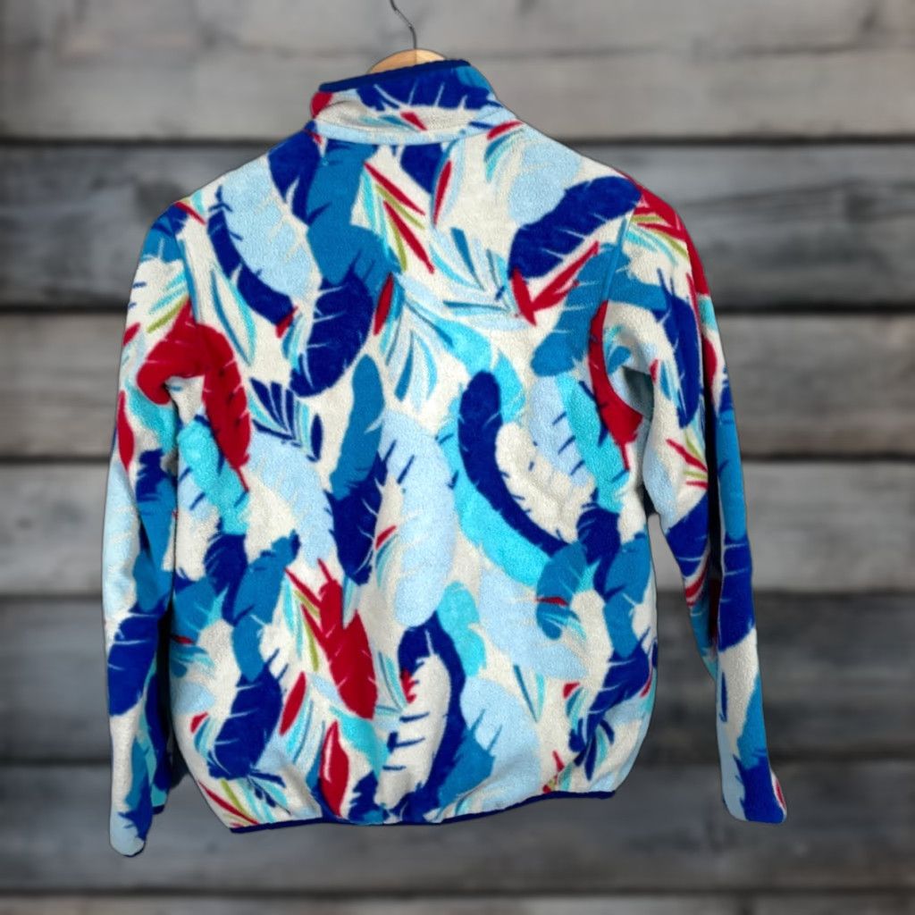 Patagonia Patagonia Synchilla Snap T Fleece Women's Small Blue Feather Pullover Jacket Size S / US 4 / IT 40 - 1 Thumbnail