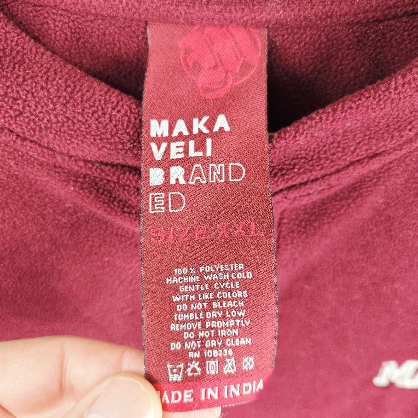 Makaveli Makaveli Branded Henley Sweatshirt Mens XXL Vintage Tupac Size US XXL / EU 58 / 5 - 9 Thumbnail