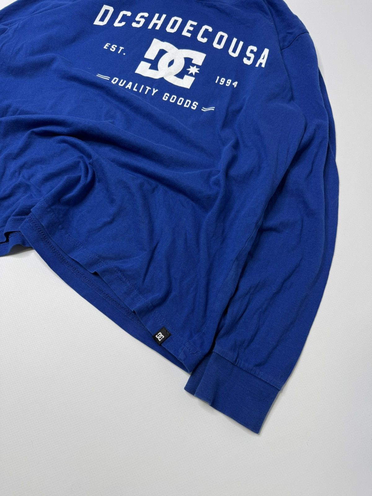 DC Blue DC skaterboards longsleeve sk8 swag drip big logo 4g Size US XS / EU 42 / 0 - 4 Thumbnail