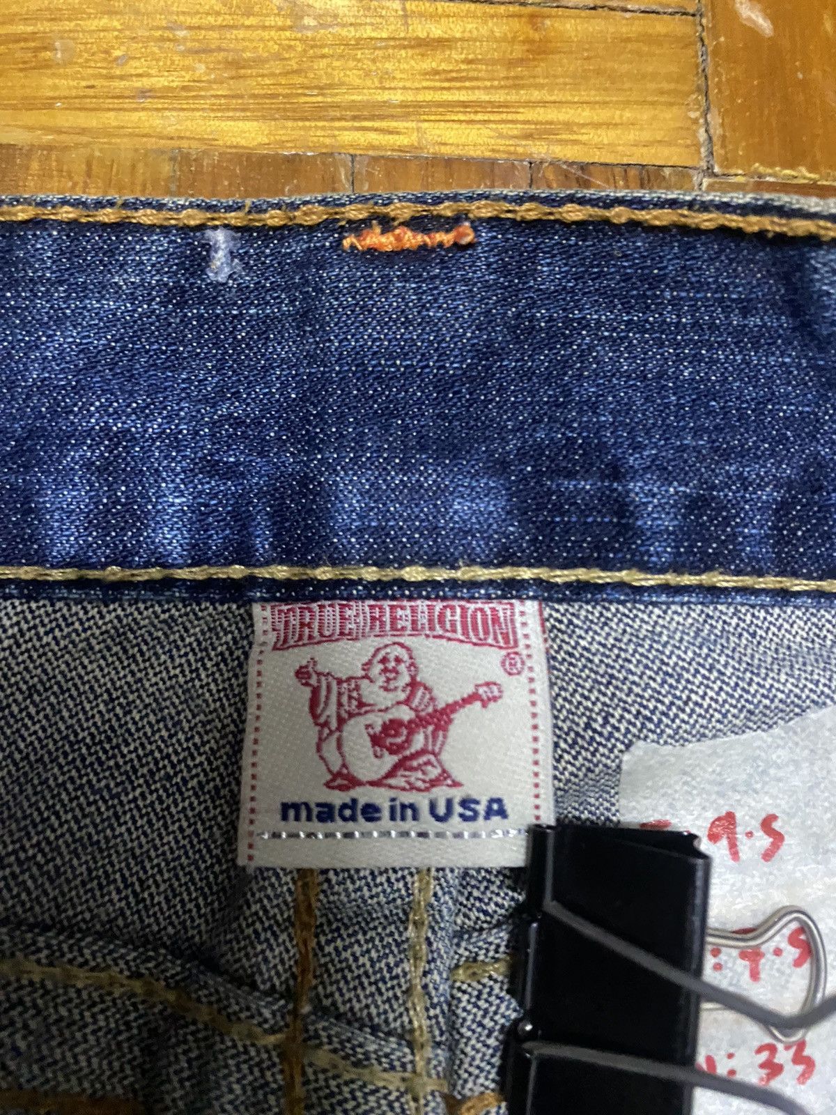 True Religion × Vintage Jean True Religion Baggy Size US 33 - 11 Thumbnail