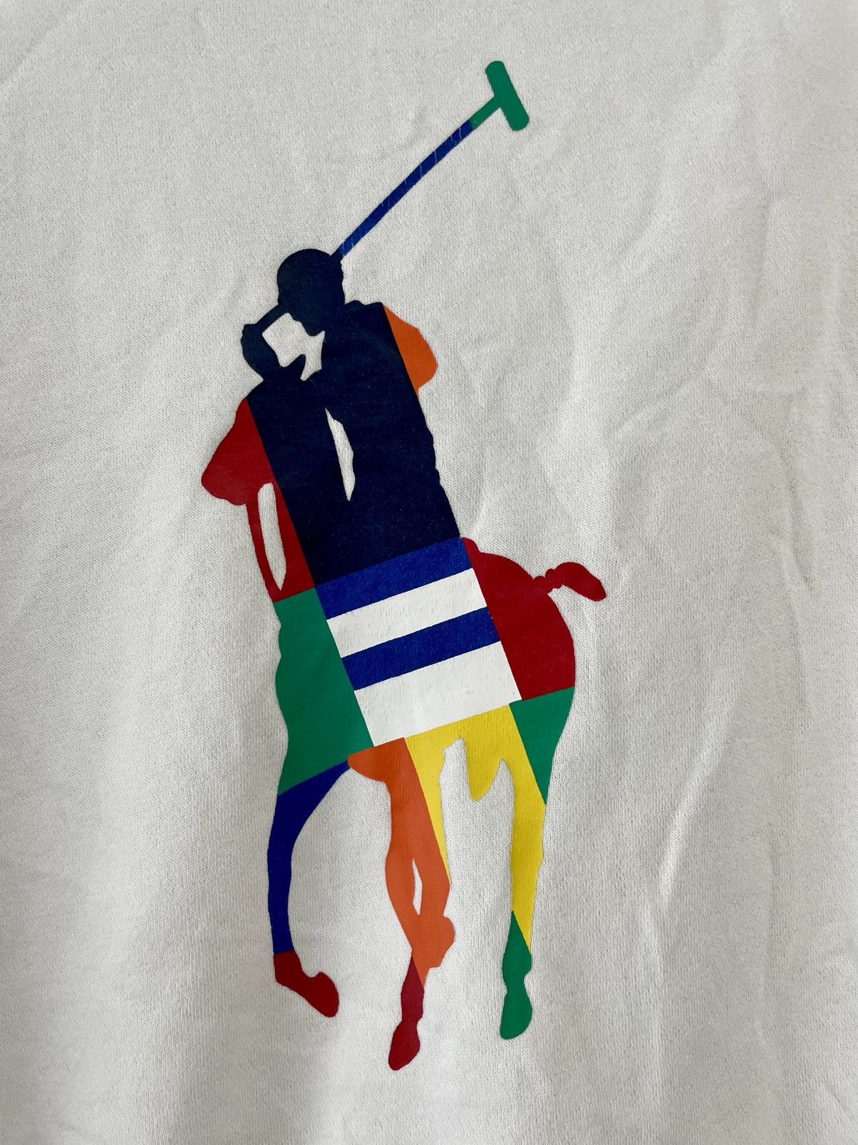 Ralph Lauren Polo Ralph Lauren Big Pony Logo White Men’s Sweatshirt Size US M / EU 48-50 / 2 - 5 Thumbnail